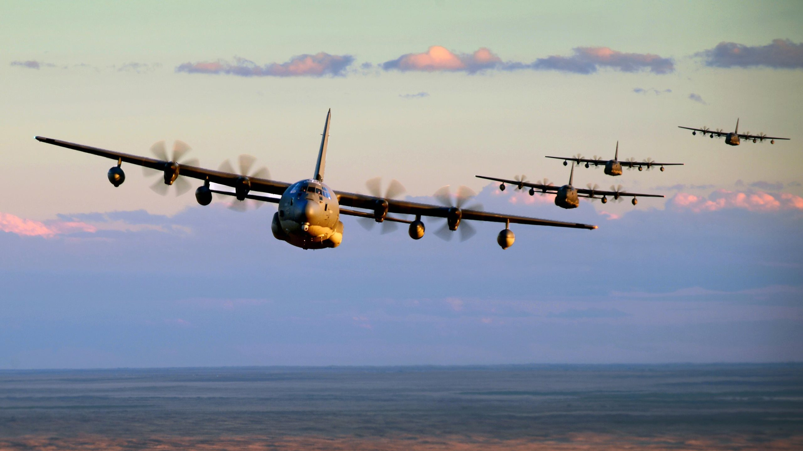 Обои ВВС США, самолеты, самолет, авиация, полет в разрешении 2560x1440