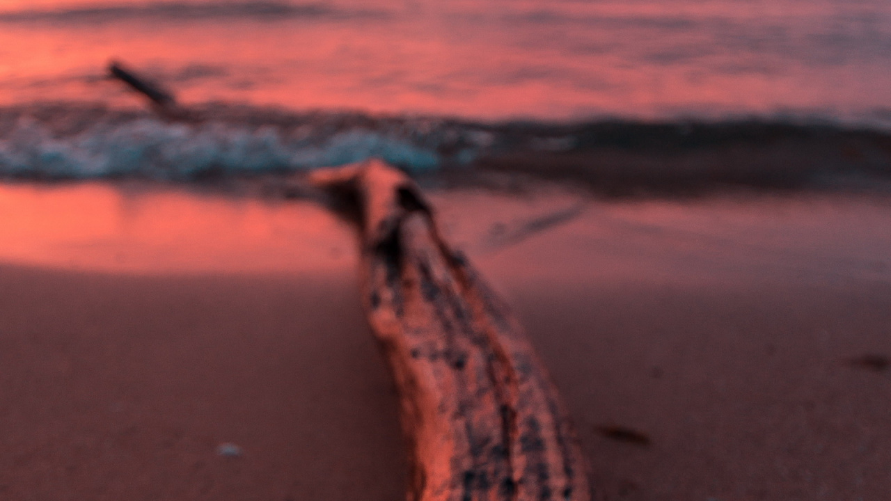 Обои закат, вода, море, облако, океан в разрешении 1280x720