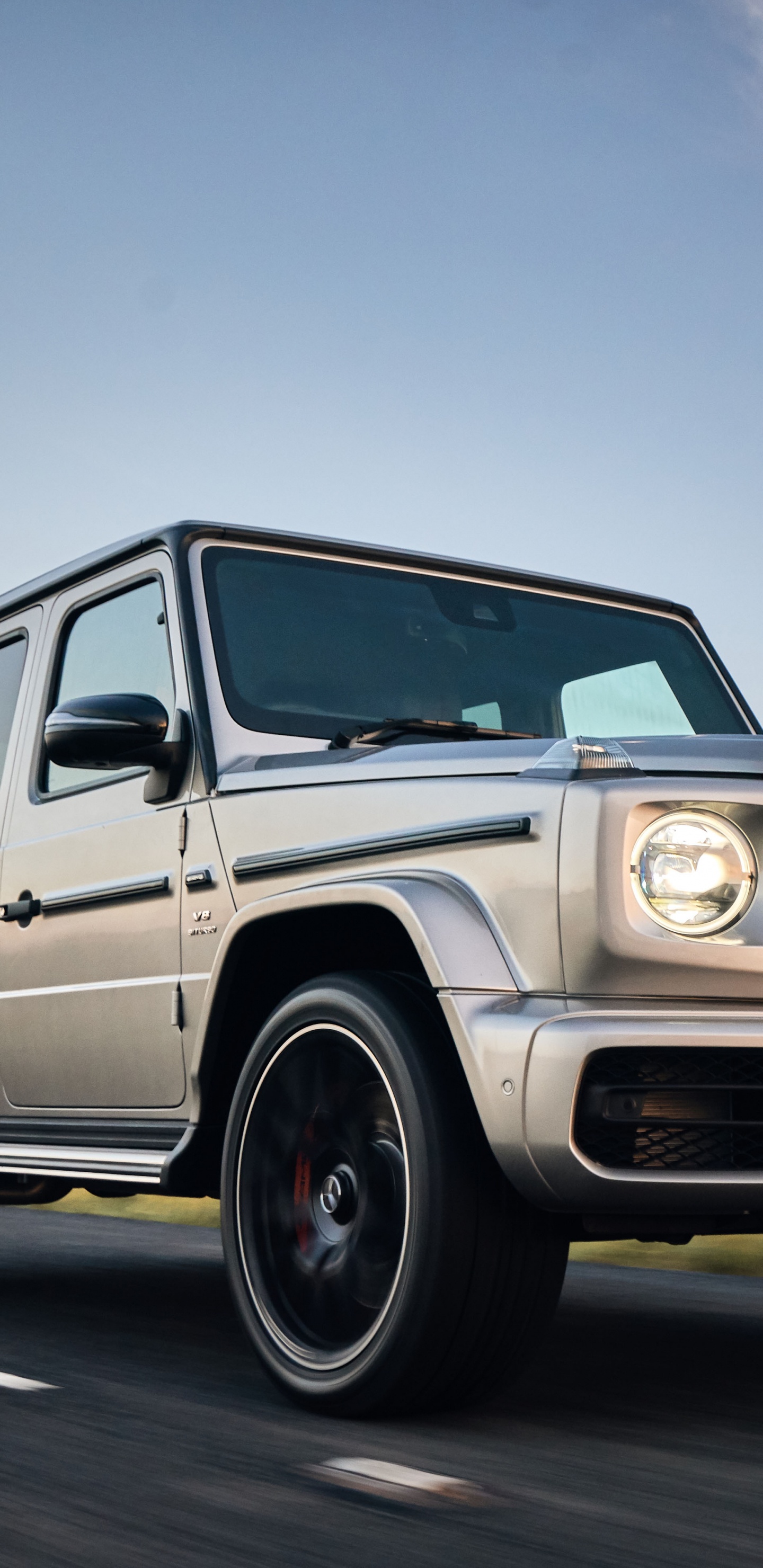 Обои авто, автомобильные шины, шина, колесо, mercedes benz g class в разрешении 1440x2960