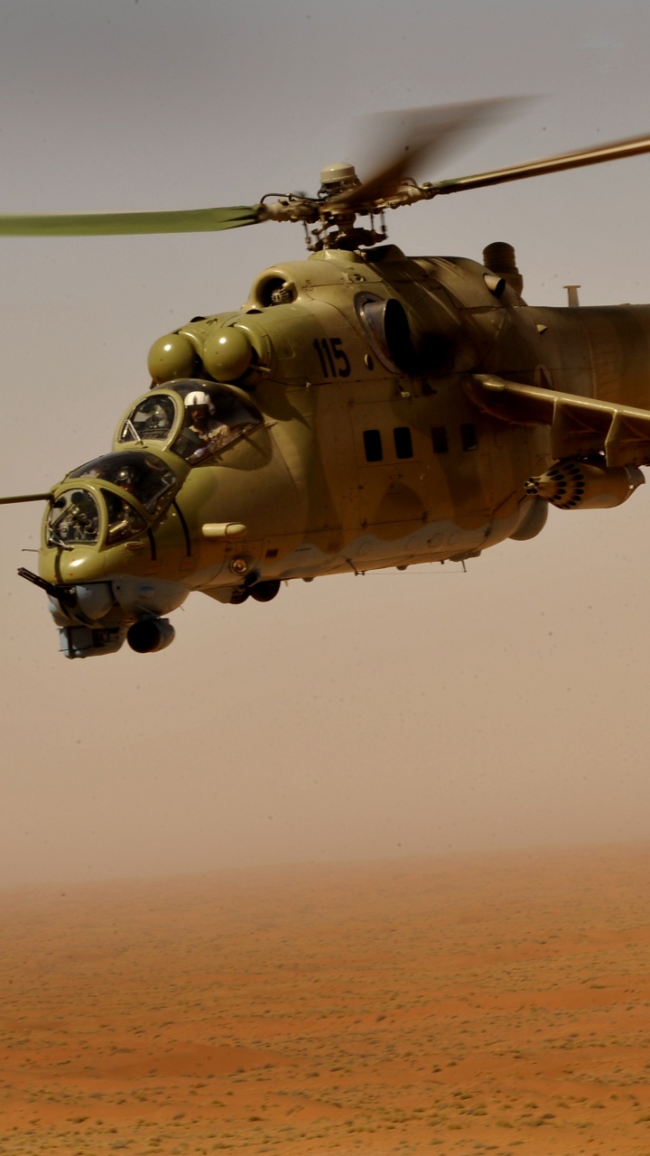 Обои ударный вертолет, вертолет, боевой вертолет, военный вертолет, винтокрылая машина в разрешении 720x1280