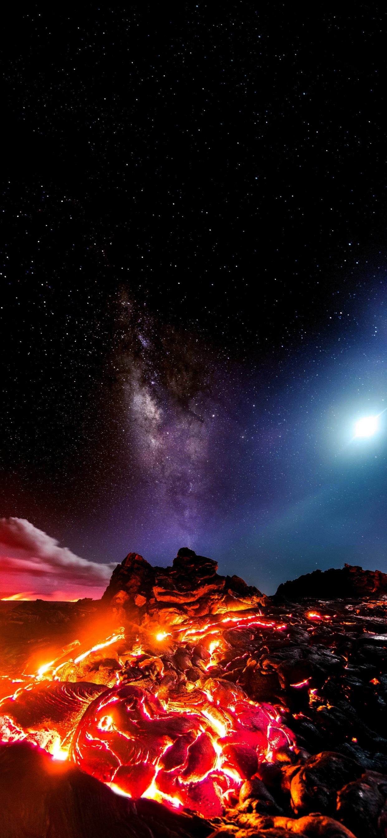 Обои Майк Мезель II, атмосфера, свет, природный ландшафт, мир в разрешении 1242x2688