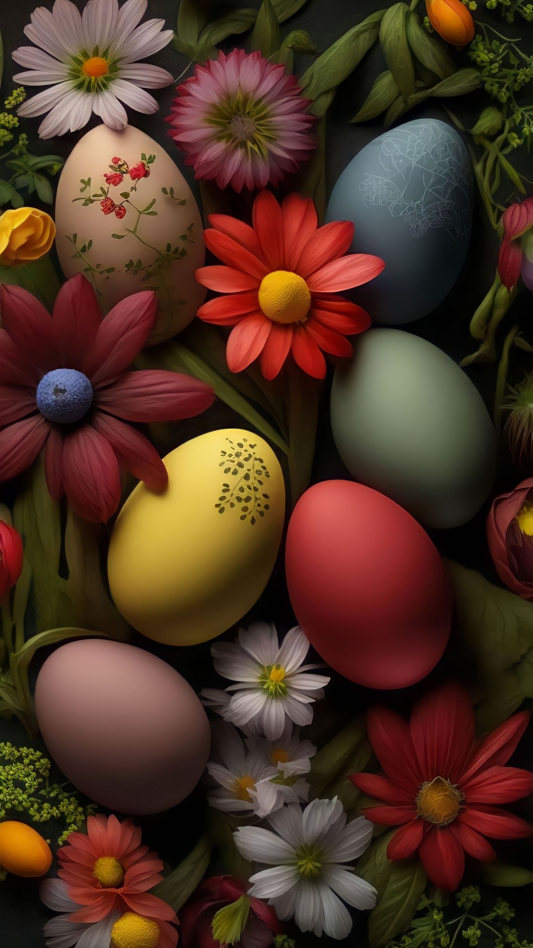 Обои букет, цветок, ботаники, природа, лепесток в разрешении 1080x1920