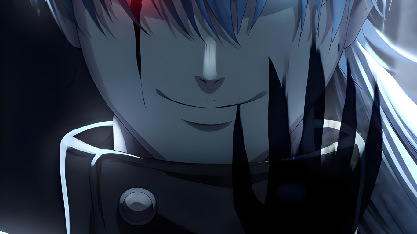 Обои аниме, черный клевер, джиу-джитсу кайсен, рукав, голова в разрешении 1366x768