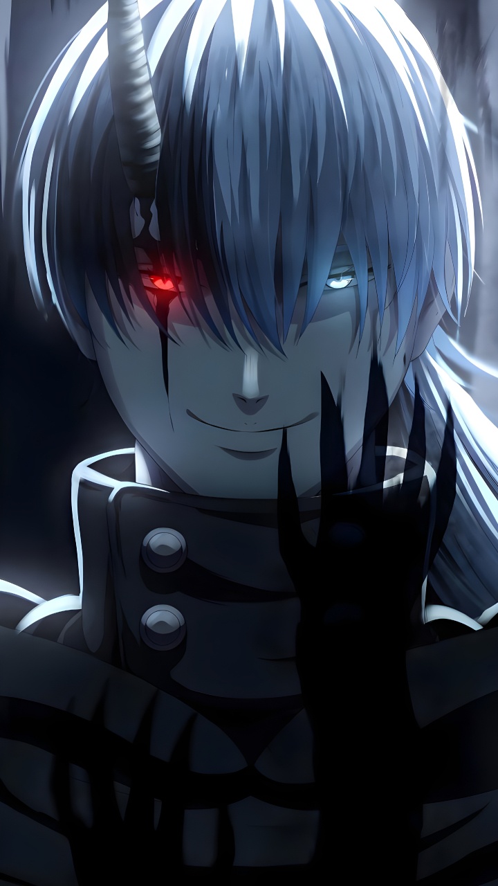 Обои аниме, черный клевер, джиу-джитсу кайсен, рукав, голова в разрешении 720x1280