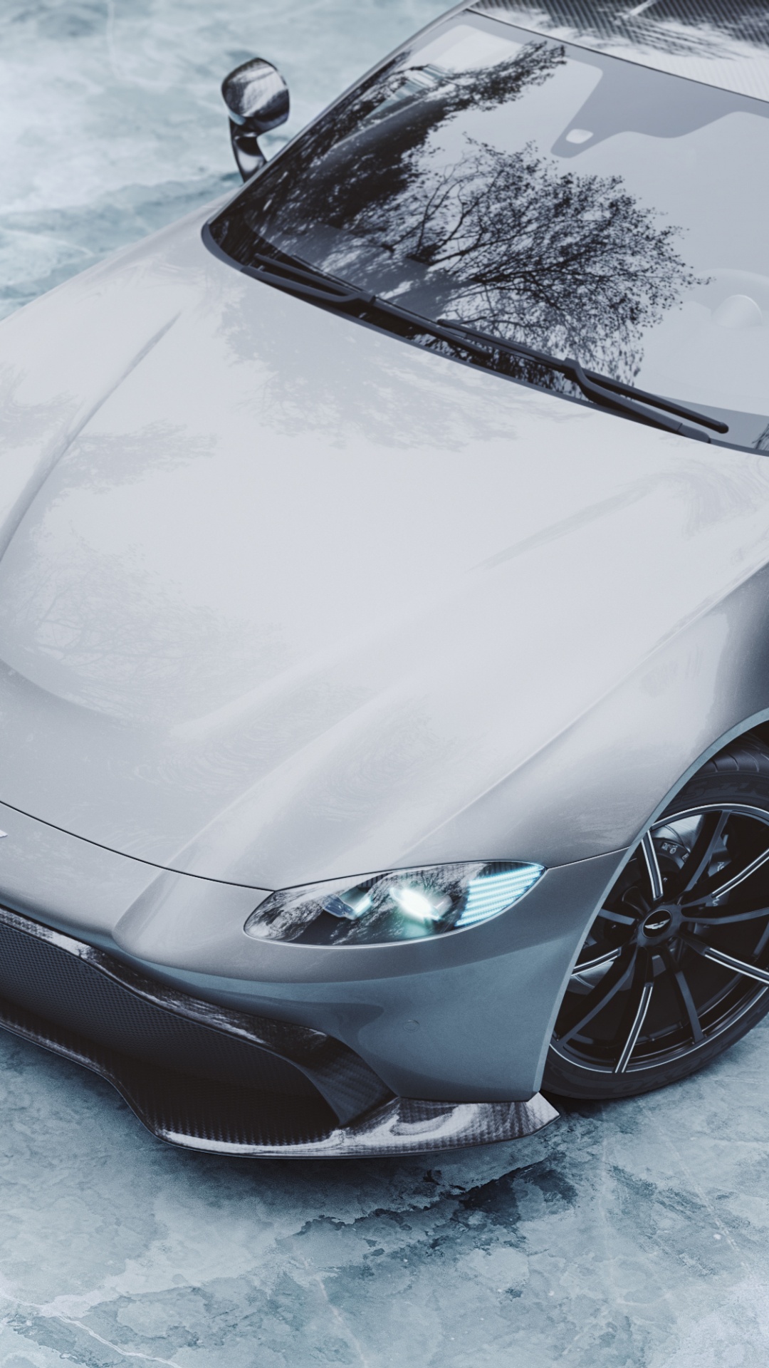 Обои Астон Мартин, авто, бампер, обод, капюшон в разрешении 1080x1920