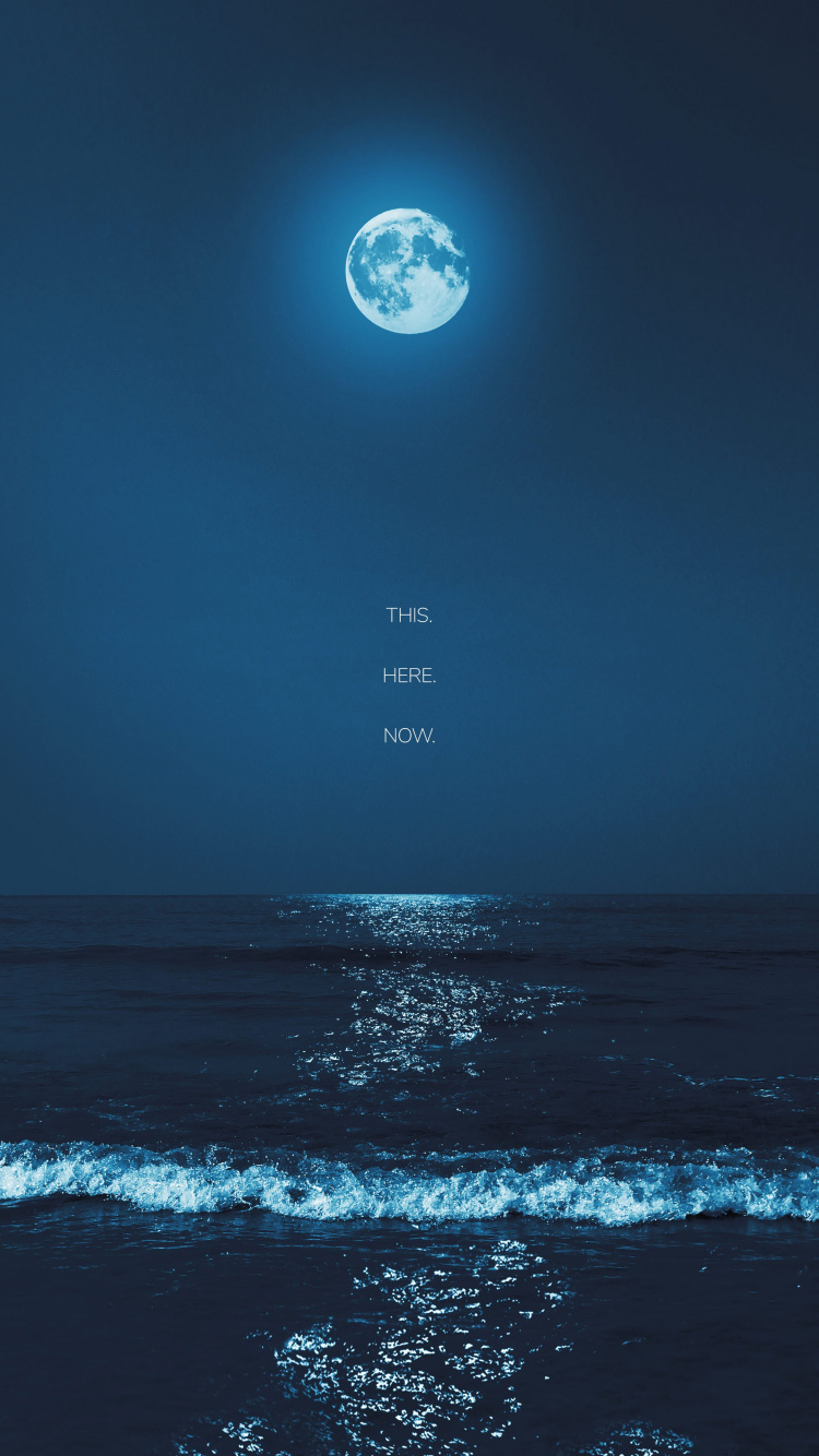 Обои море, вода, атмосфера, жидкий, синий в разрешении 750x1334