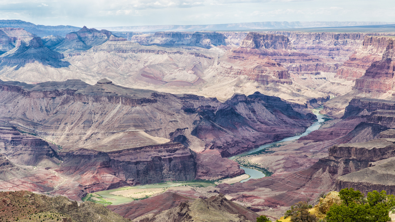 Обои национальный парк Гранд каньон, национальный парк, каньон, парк, бесплодные земли в разрешении 1280x720