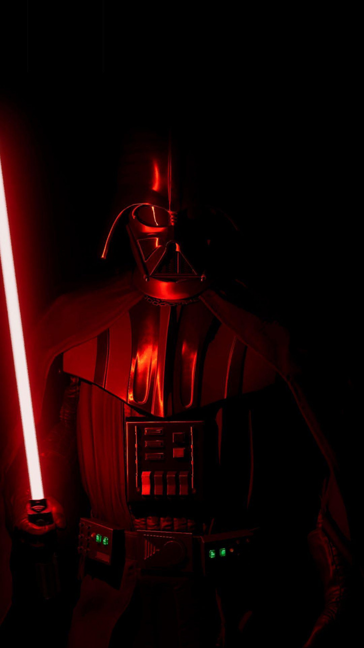 Обои звездные войны, амолед, Мандалорец, Дарт Вейдер, Дарт Маул в разрешении 750x1334