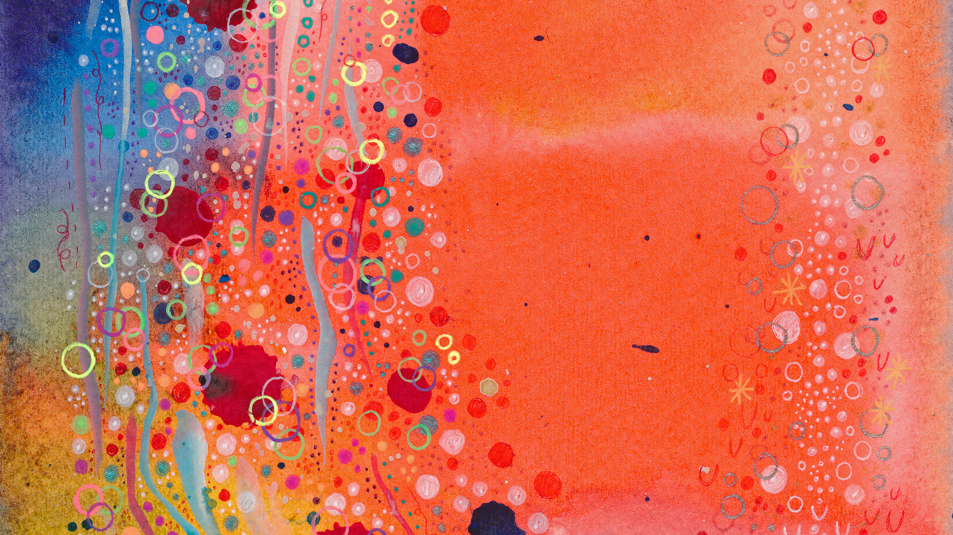 Обои акварельная живопись, живопись, акриловая краска, текстура, арт в разрешении 1366x768