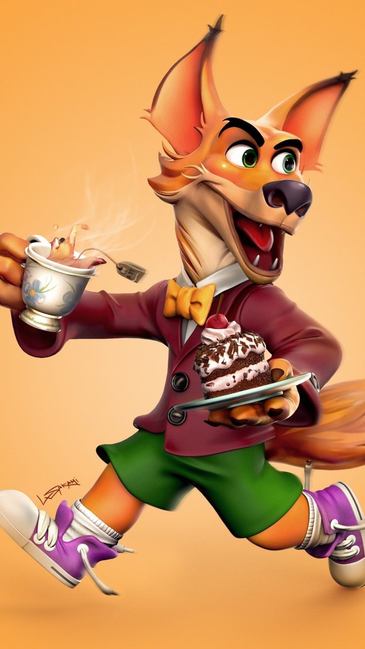 Обои рисование, мультфильм, иллюстрация, фигурка, шут в разрешении 720x1280