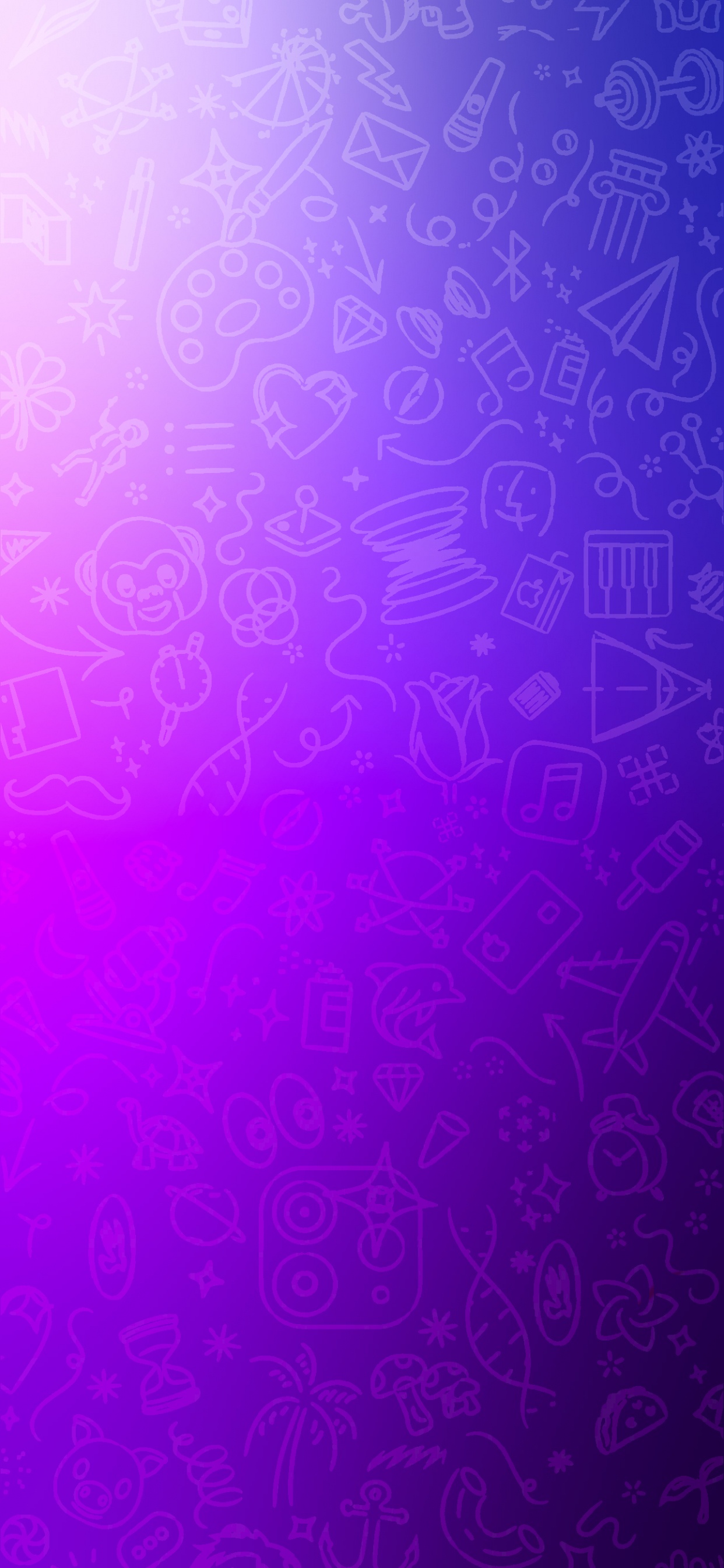 Обои сирень, Фиолетовый, пурпур, Аква, пурпурный цвет в разрешении 1242x2688