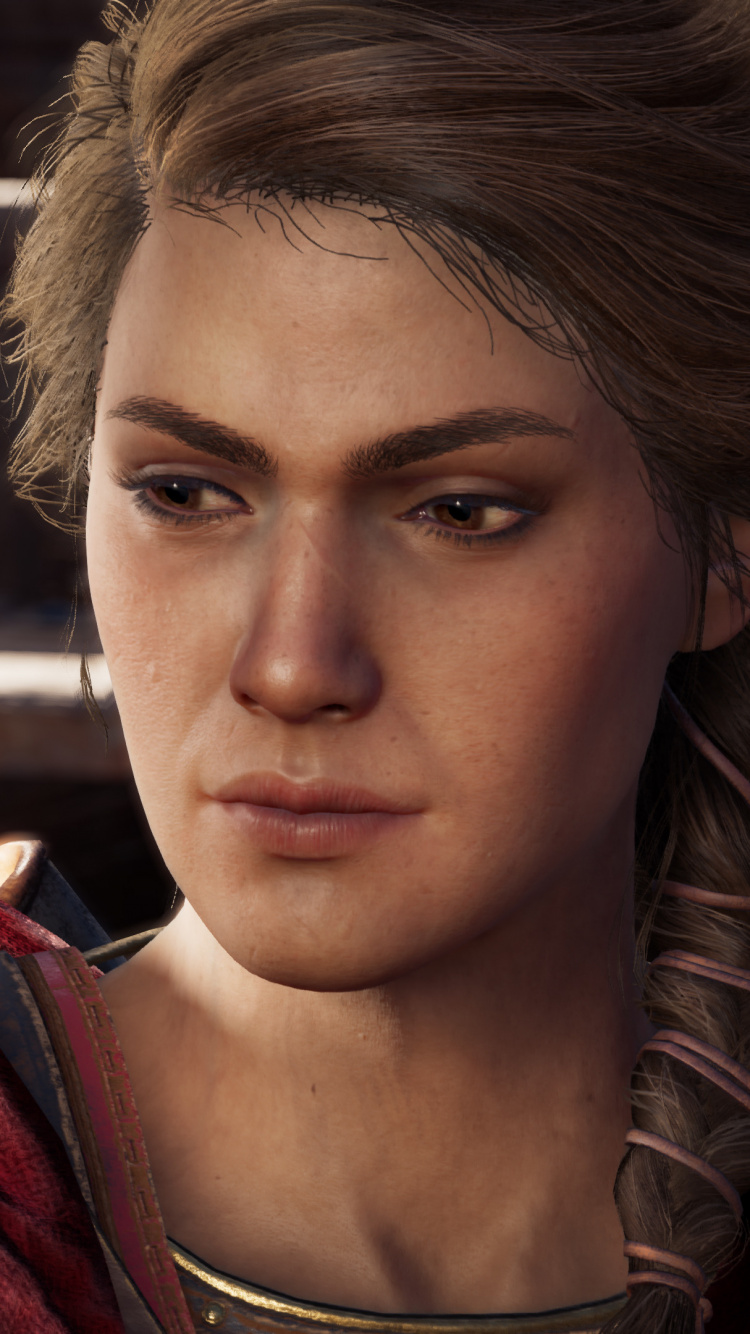 Обои Assassins Creed Odyssey, ubisoft, игры, вымышленный персонаж, достижение в разрешении 750x1334