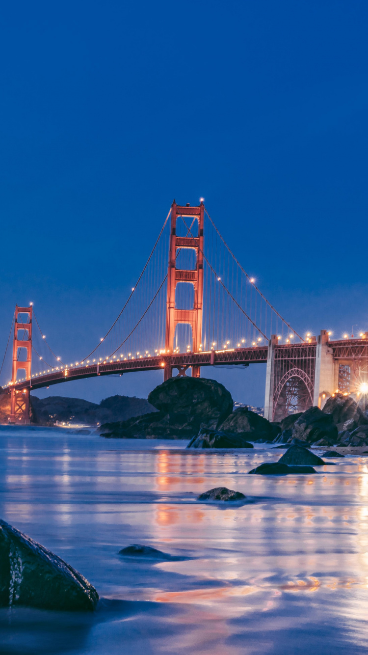 Обои ios, яблоко, iOS 12, вода, сумрак в разрешении 750x1334