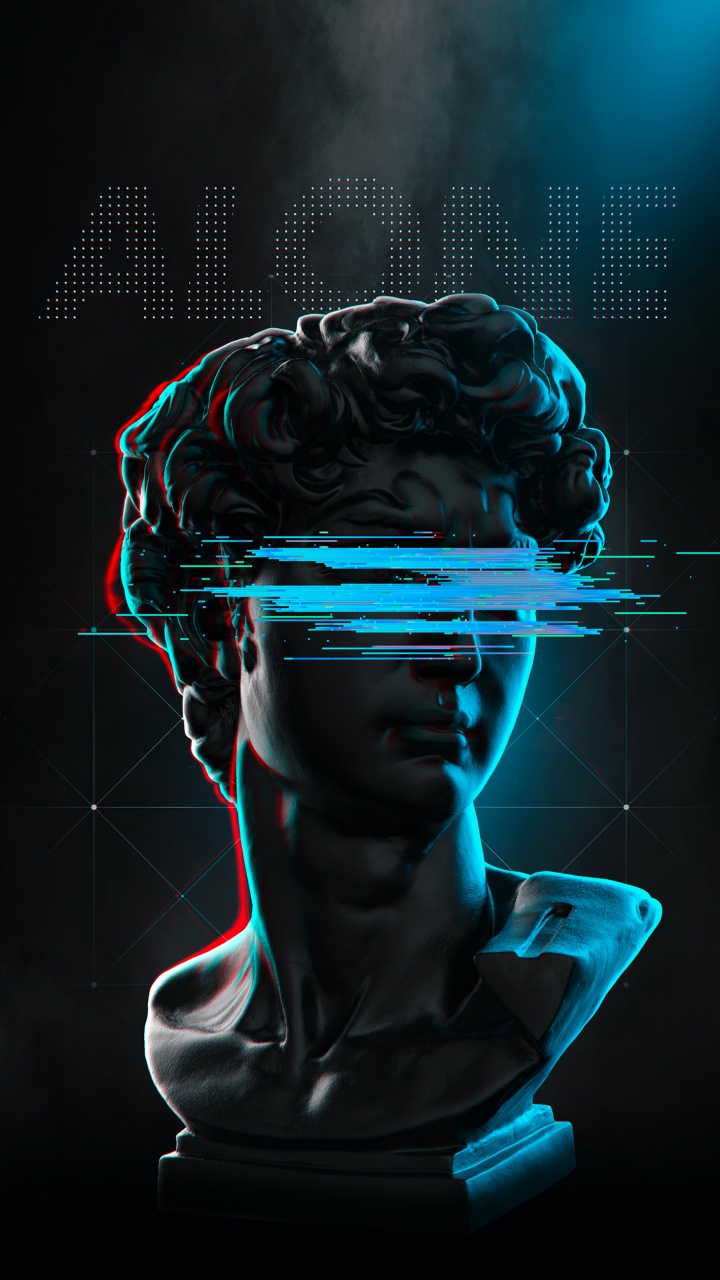 Обои символ статуса, символ, арт, электрик, звуковое оборудование в разрешении 720x1280