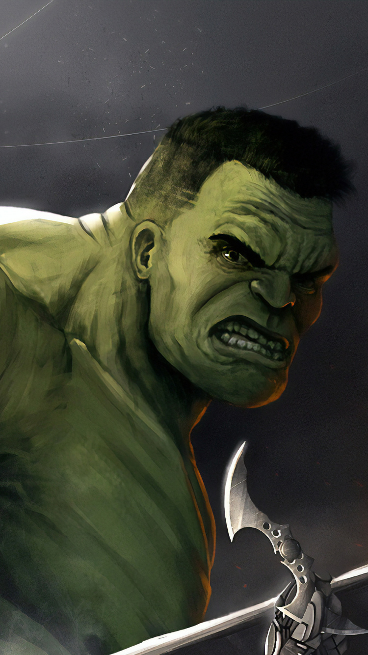 Обои Халк, человек-паук, Росомаха, комиксы Марвел, супергерой в разрешении 750x1334