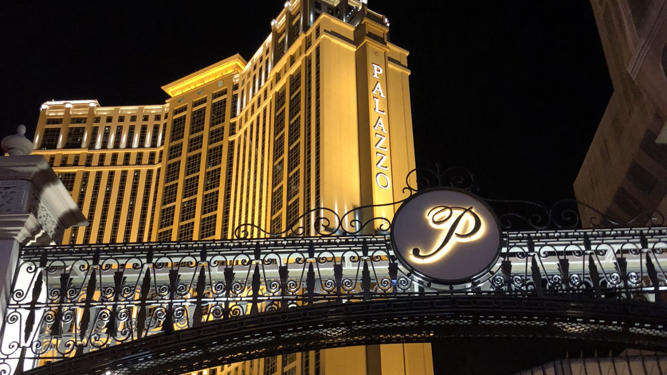 Обои Лас Вегас, США, Палаццо, палаццо на венецианском курорте, небоскреб в разрешении 1366x768