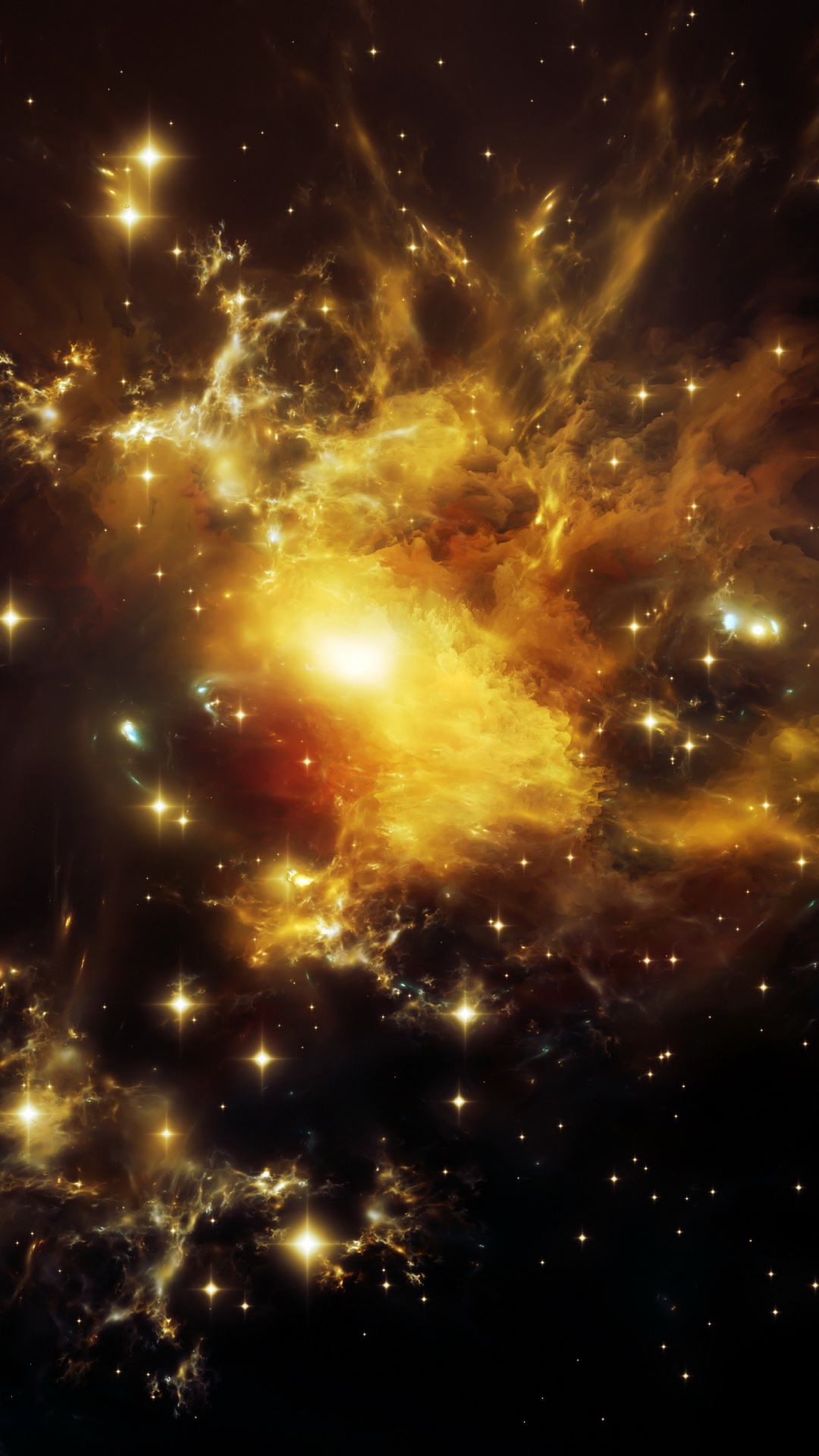 Обои космическое пространство, астрономический объект, космос, атмосфера, Галактика в разрешении 1080x1920