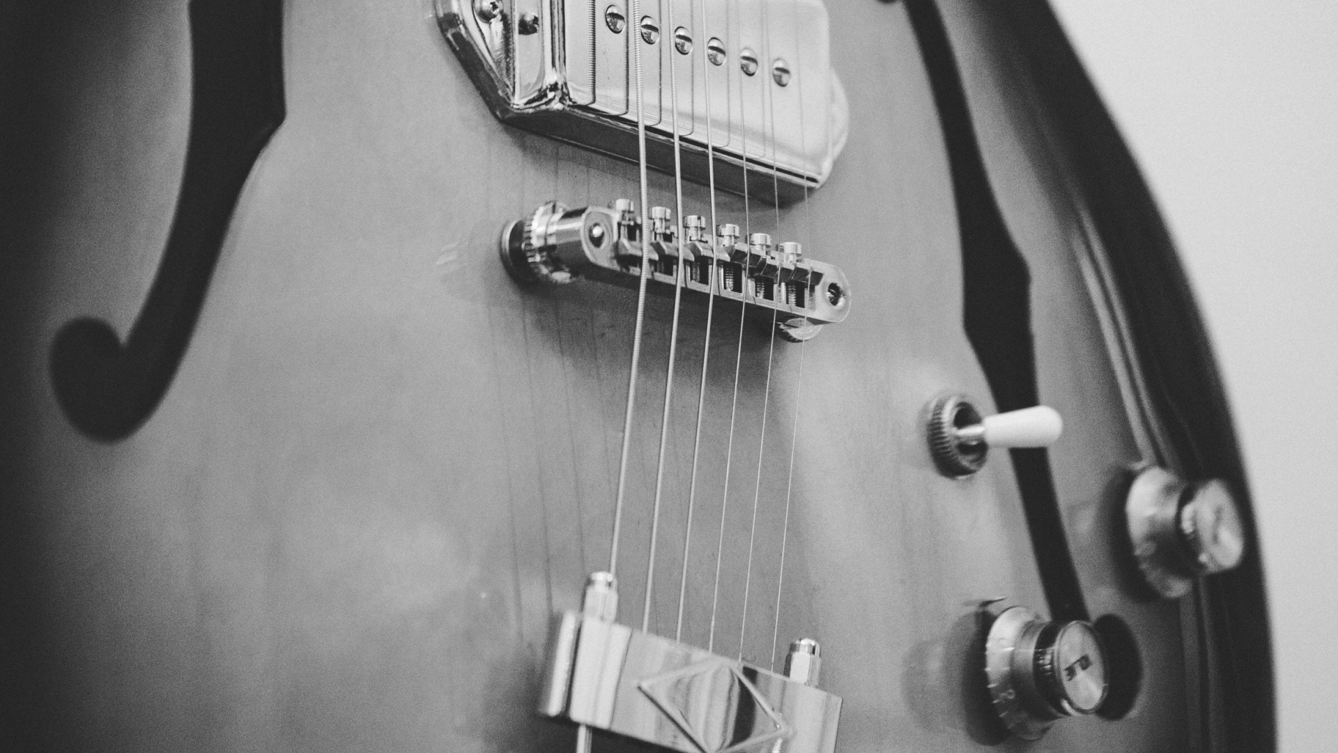 Обои гитара, электрогитара, акустическая гитара, басгитара, струнный инструмент в разрешении 1920x1080