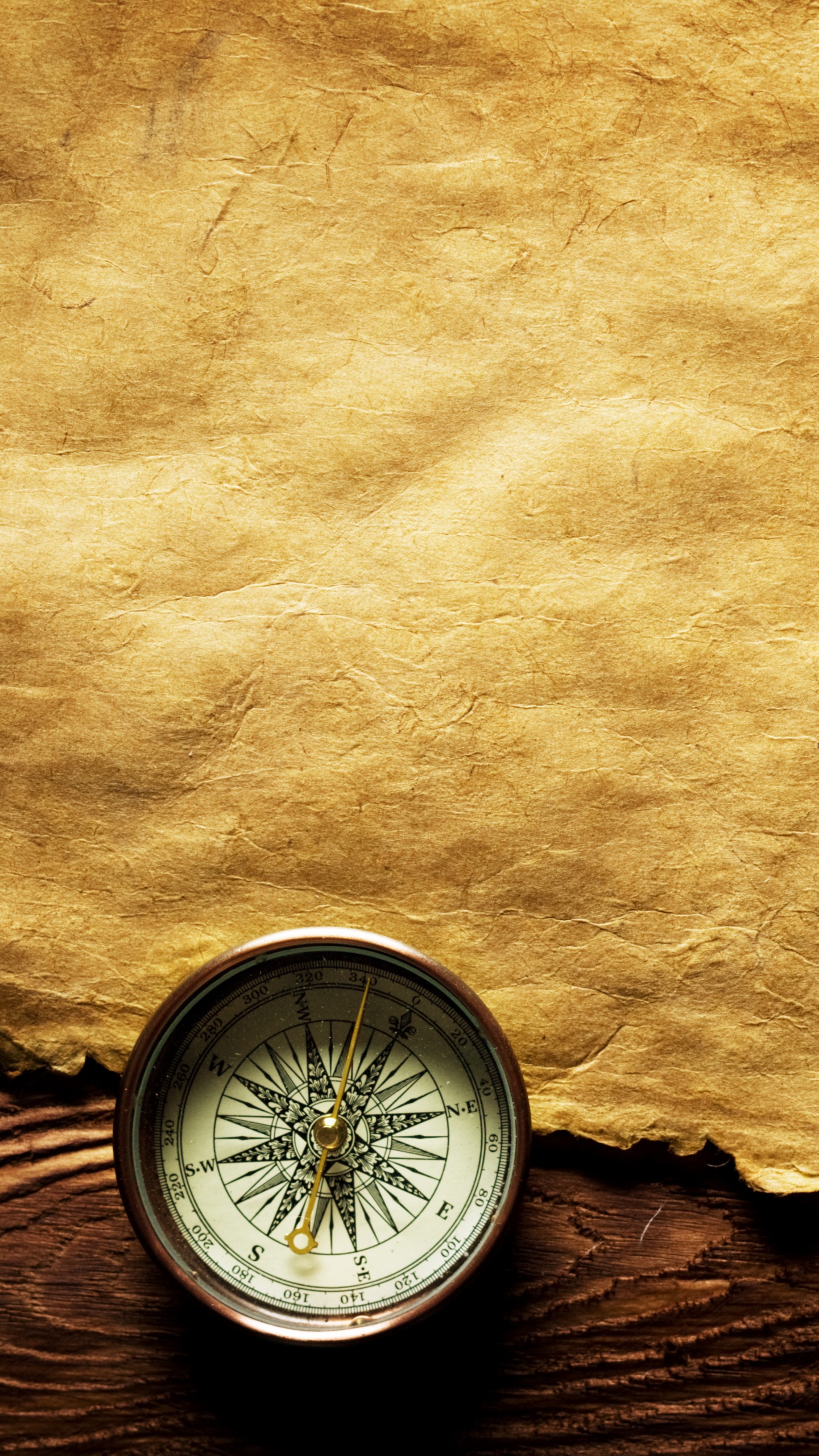 Обои бумага, пейзаж, сургуч, желтый, небо в разрешении 1440x2560