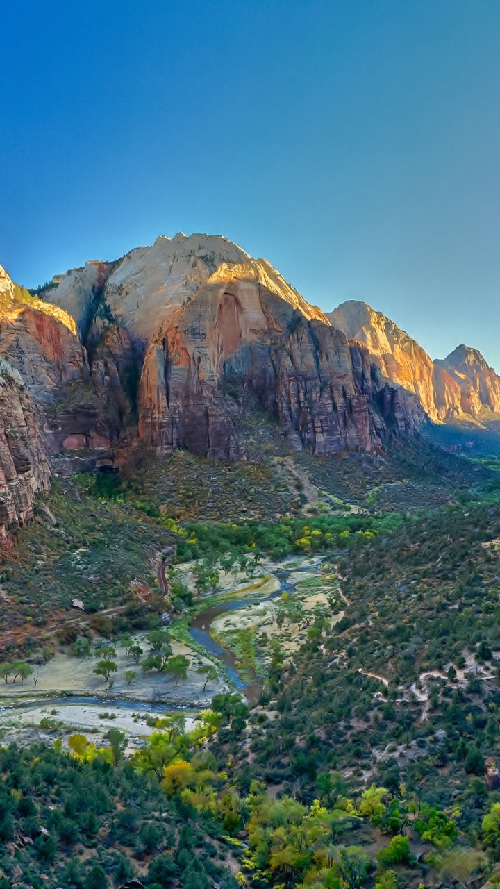 Обои национальный парк зайон, Ангелы Посадки, национальный парк арки, национальный парк, парк в разрешении 720x1280