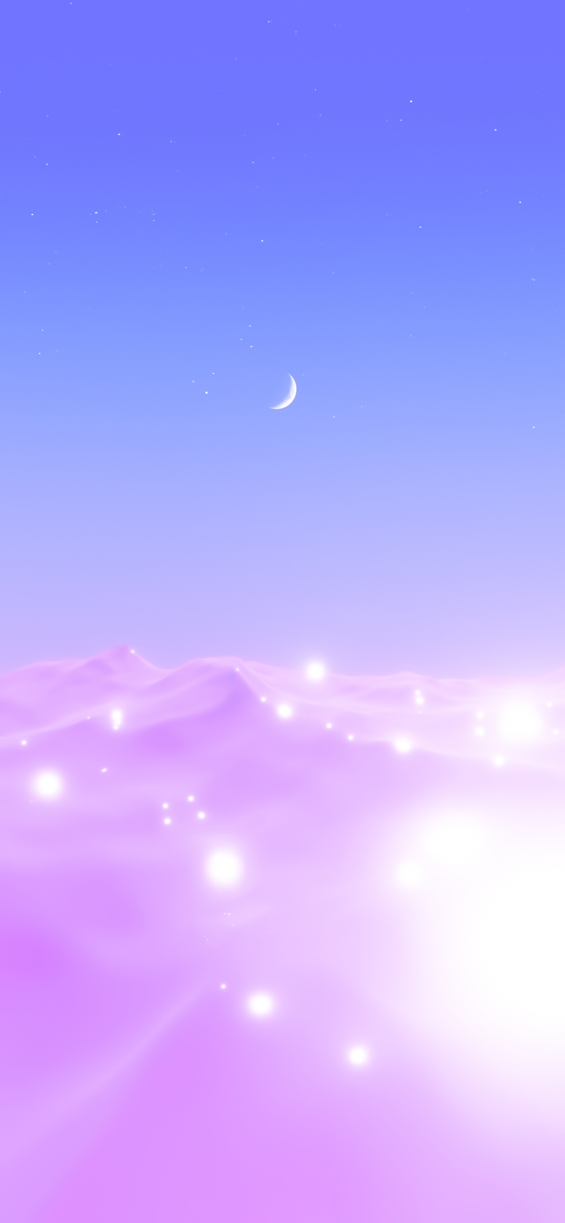 Обои яблоко, Apple Watch, облако, атмосфера, луна в разрешении 1125x2436