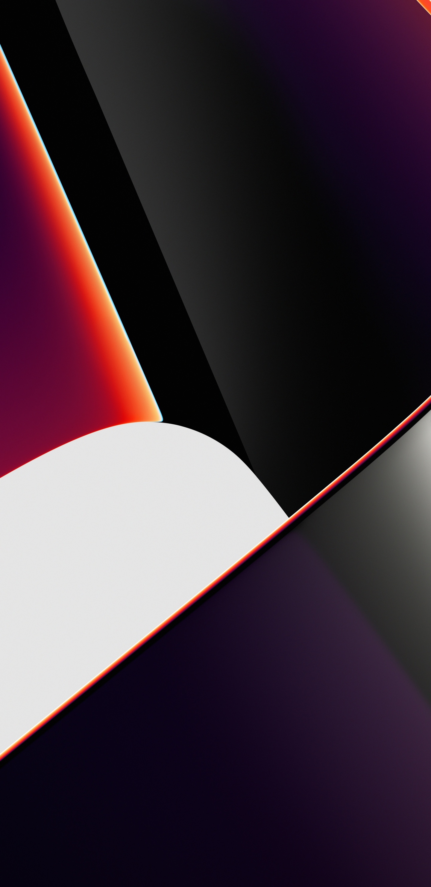 Обои New 2021 MacBook Pro (Chroma-Red) Оригинальные обои в Ultra HD в разрешении 1440x2960