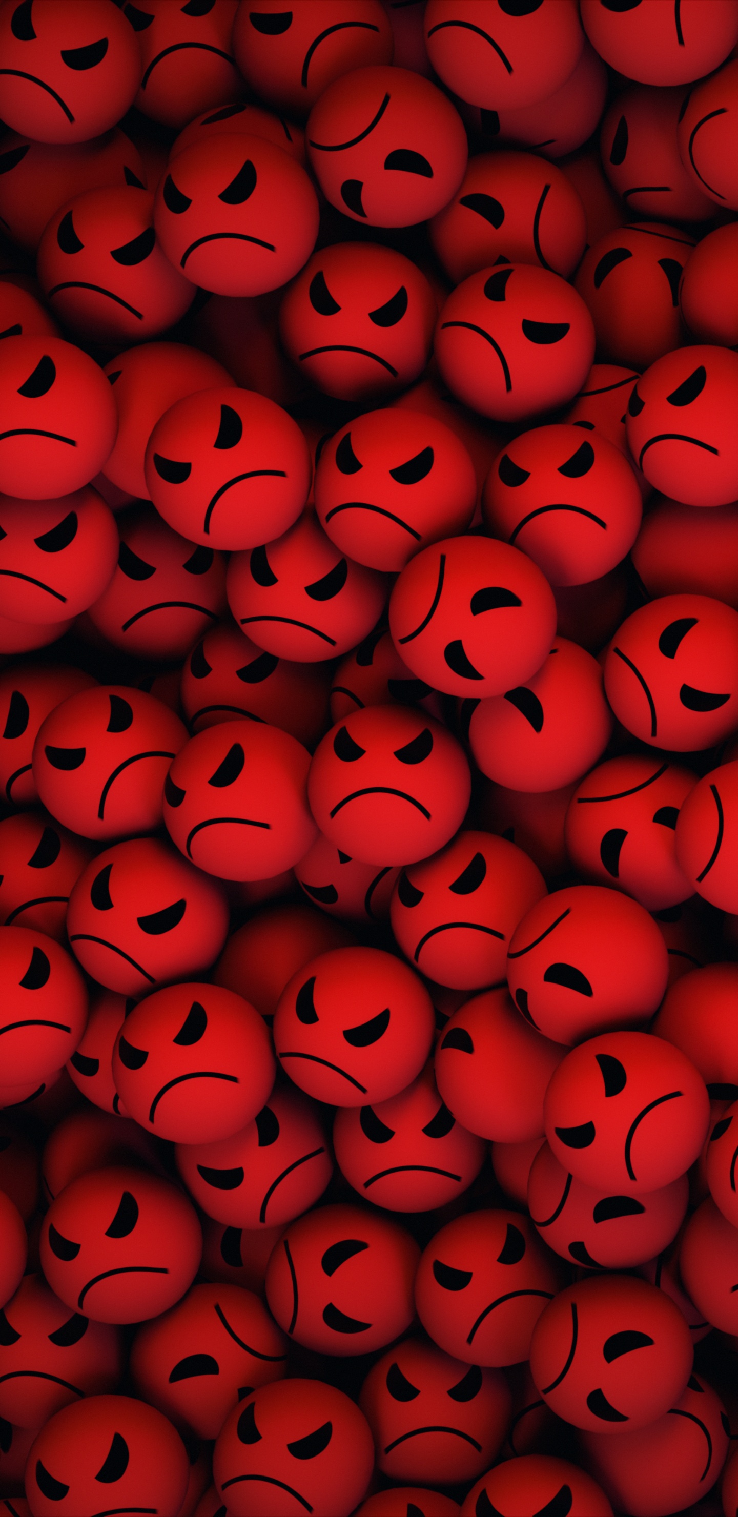 Обои лепесток, ios, Редми, Оранжевый цвет, Янтарь в разрешении 1440x2960