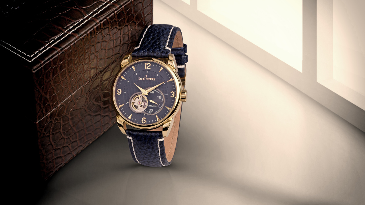 Обои часы, часы аксессуар, ремень, коричневый цвет, марка в разрешении 1280x720