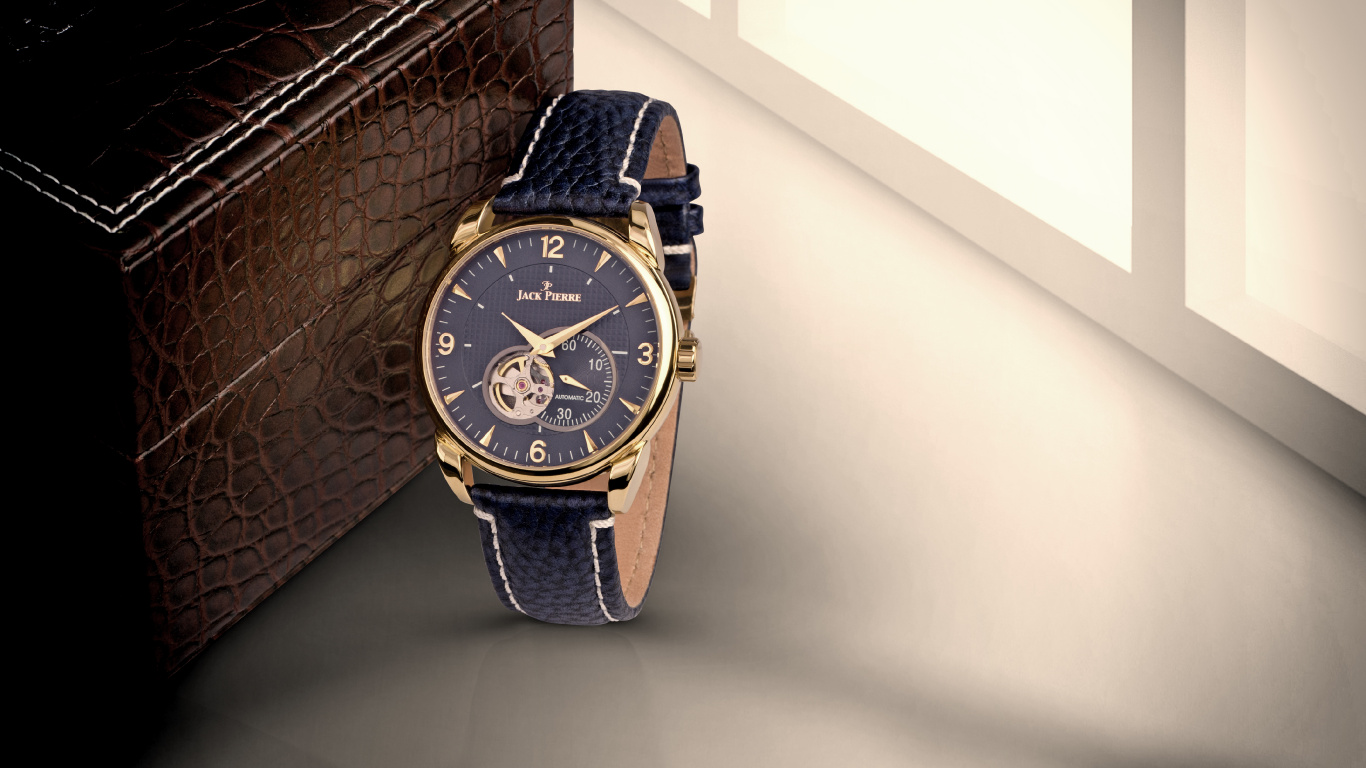 Обои часы, часы аксессуар, ремень, коричневый цвет, марка в разрешении 1366x768