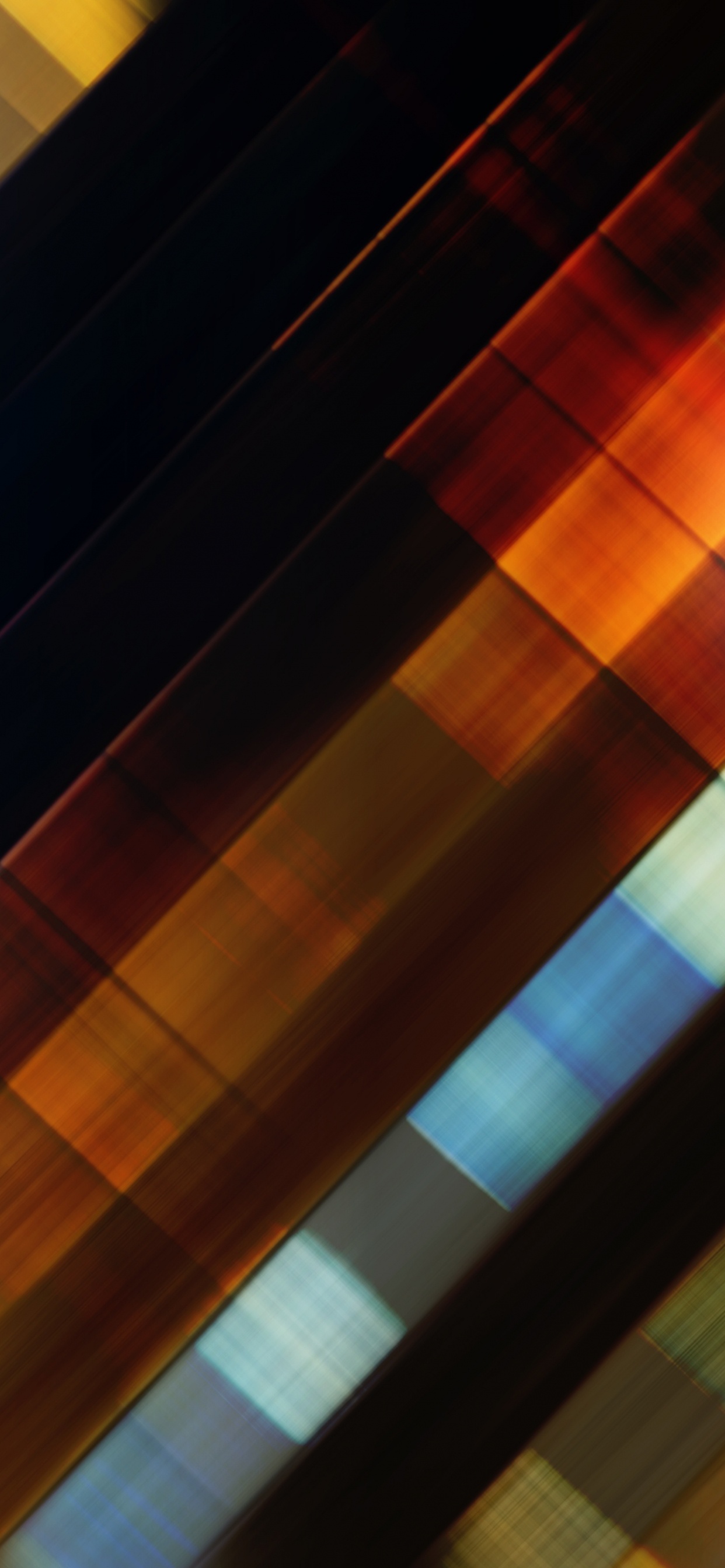 Обои текстура, абстрактное искусство, цифровое искусство, Апельсин, свет в разрешении 1242x2688