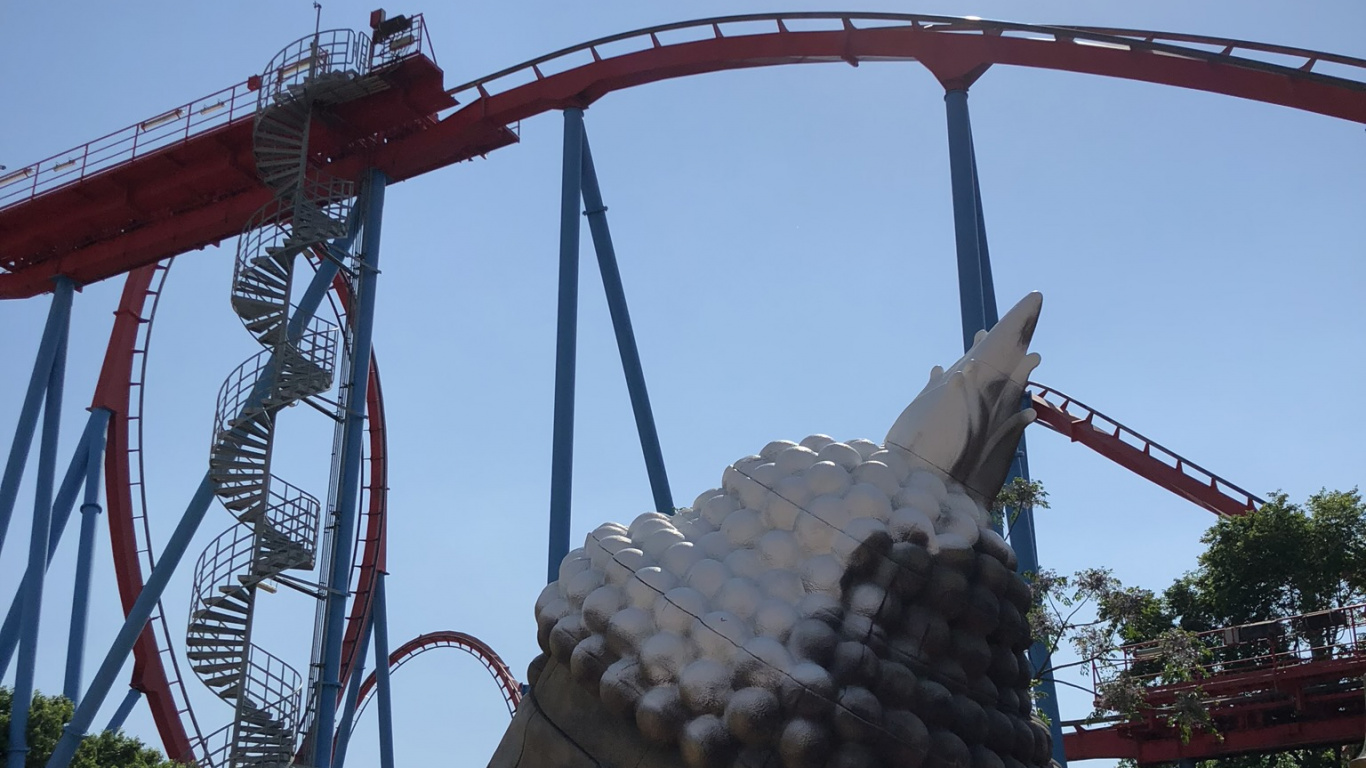 Обои горки, достопримечательность, туризм, отдых, ориентир в разрешении 1366x768