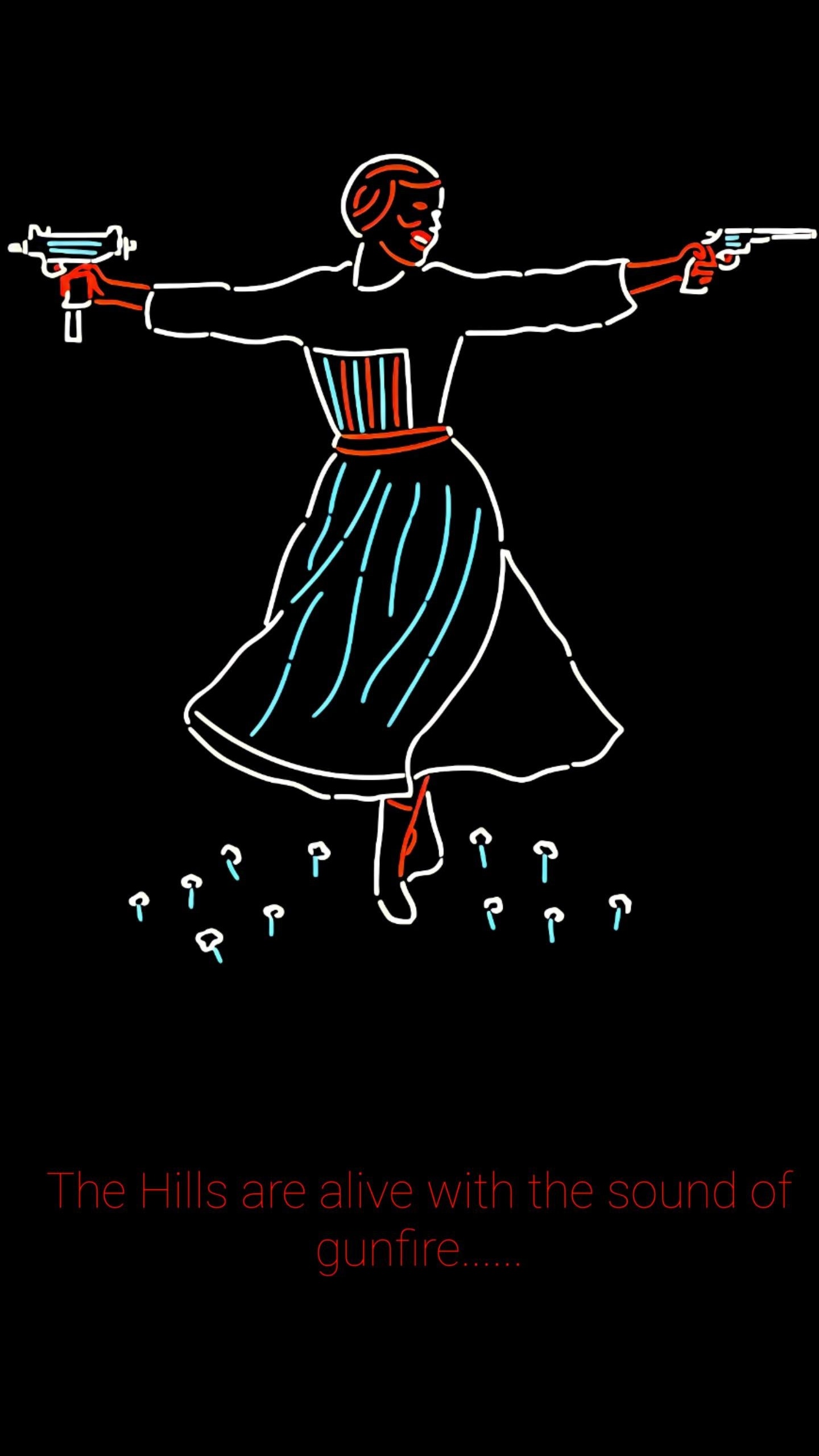 Обои арт, футболка, прыгун, графический дизайн, человеческое тело в разрешении 1440x2560