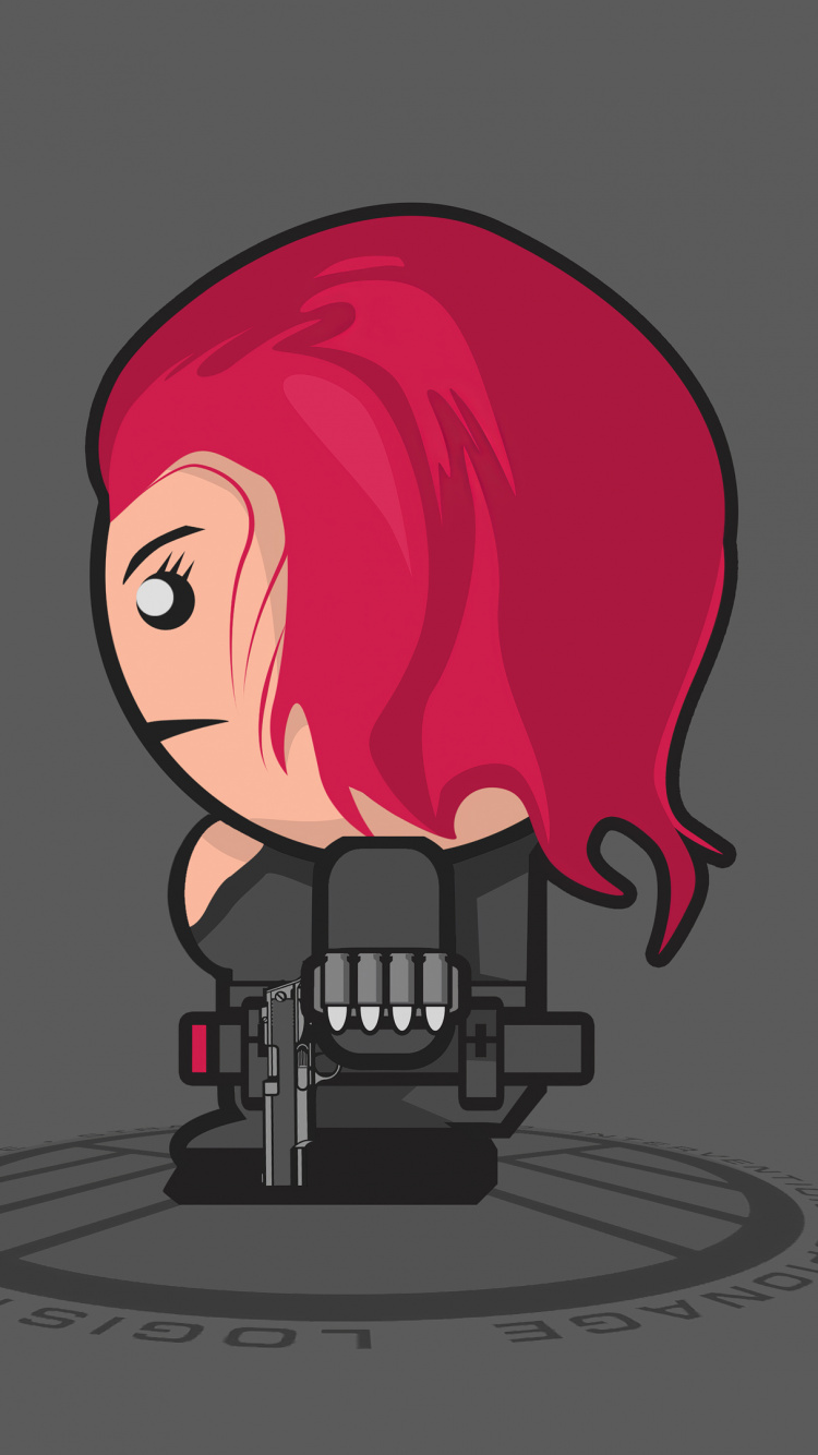 Обои мультик, дизайн, характер, арт, стиль в разрешении 750x1334