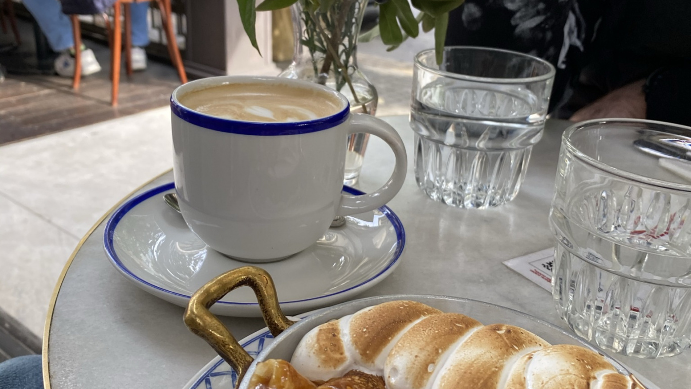 Обои завтрак, полноценный завтрак, serveware, хлеб, посуда в разрешении 1366x768