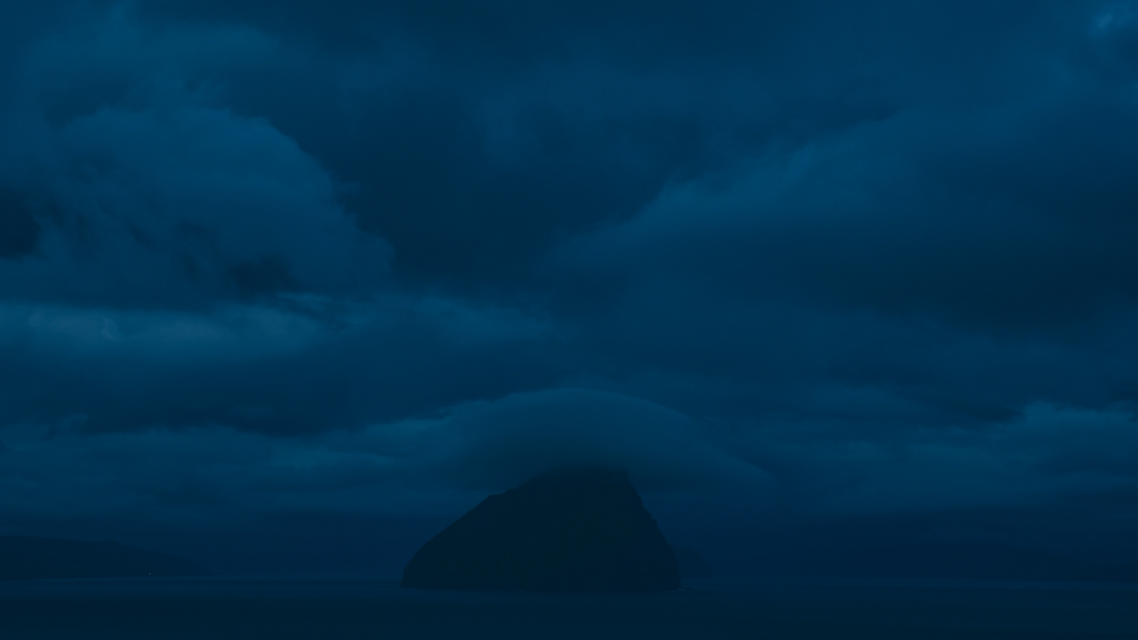 Обои лазурный, Аква, кучевое облако, синий, небо в разрешении 3840x2160