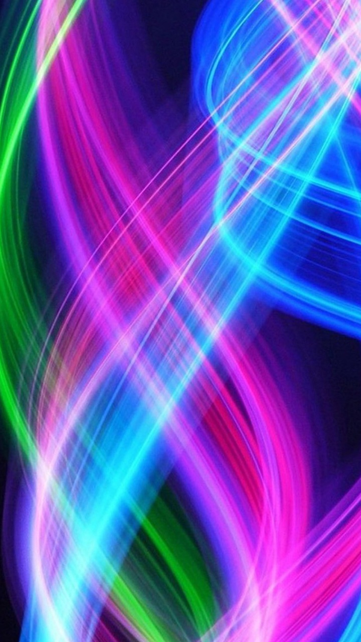 Обои смартфон, пурпур, синий, зеленый, свет в разрешении 720x1280