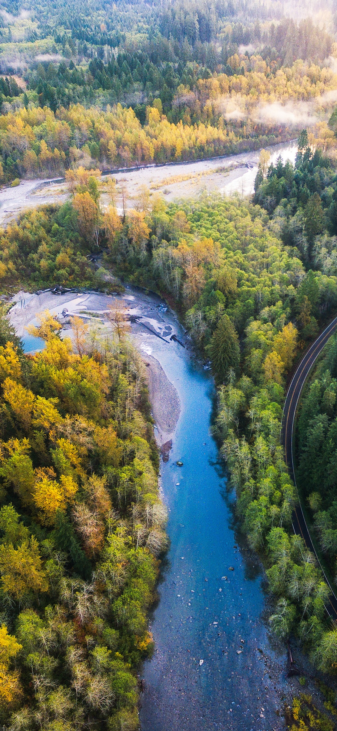 Обои природный ландшафт, природа, растительность, окружающая среда, гидроресурсы в разрешении 1125x2436