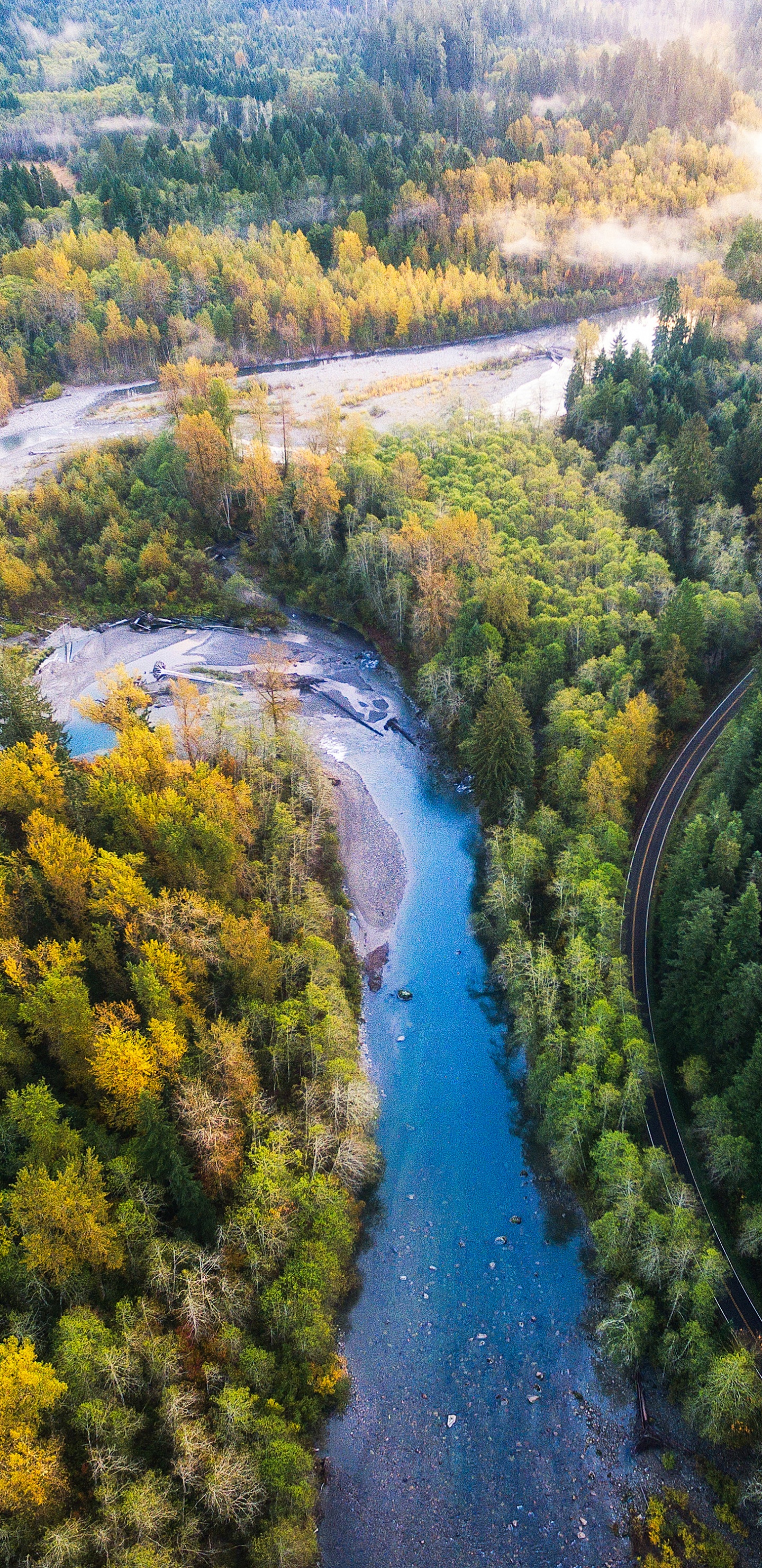 Обои природный ландшафт, природа, растительность, окружающая среда, гидроресурсы в разрешении 1440x2960