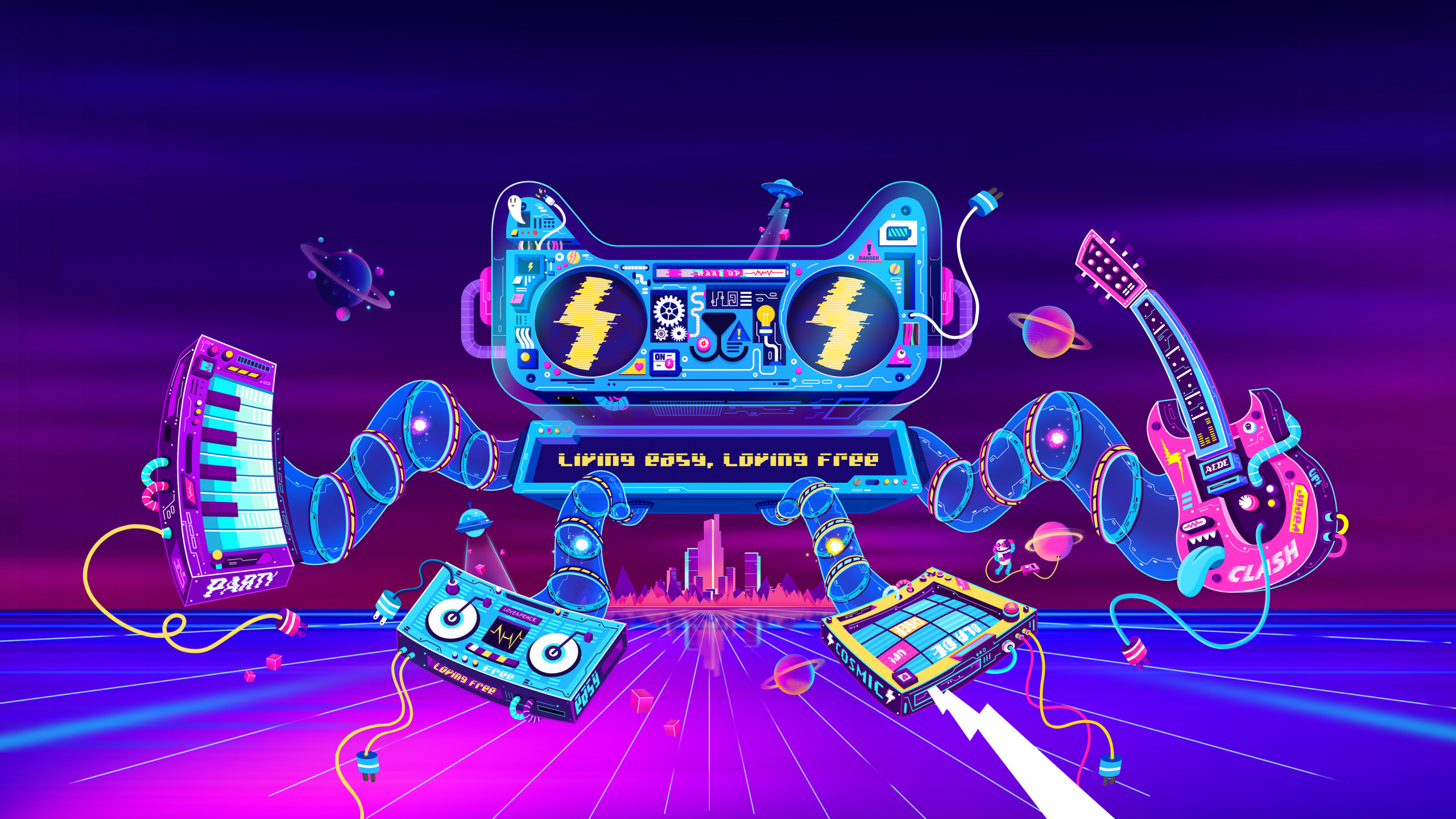 Обои иллюстрация, дизайн, графика, На Behance, графический дизайн в разрешении 2560x1440