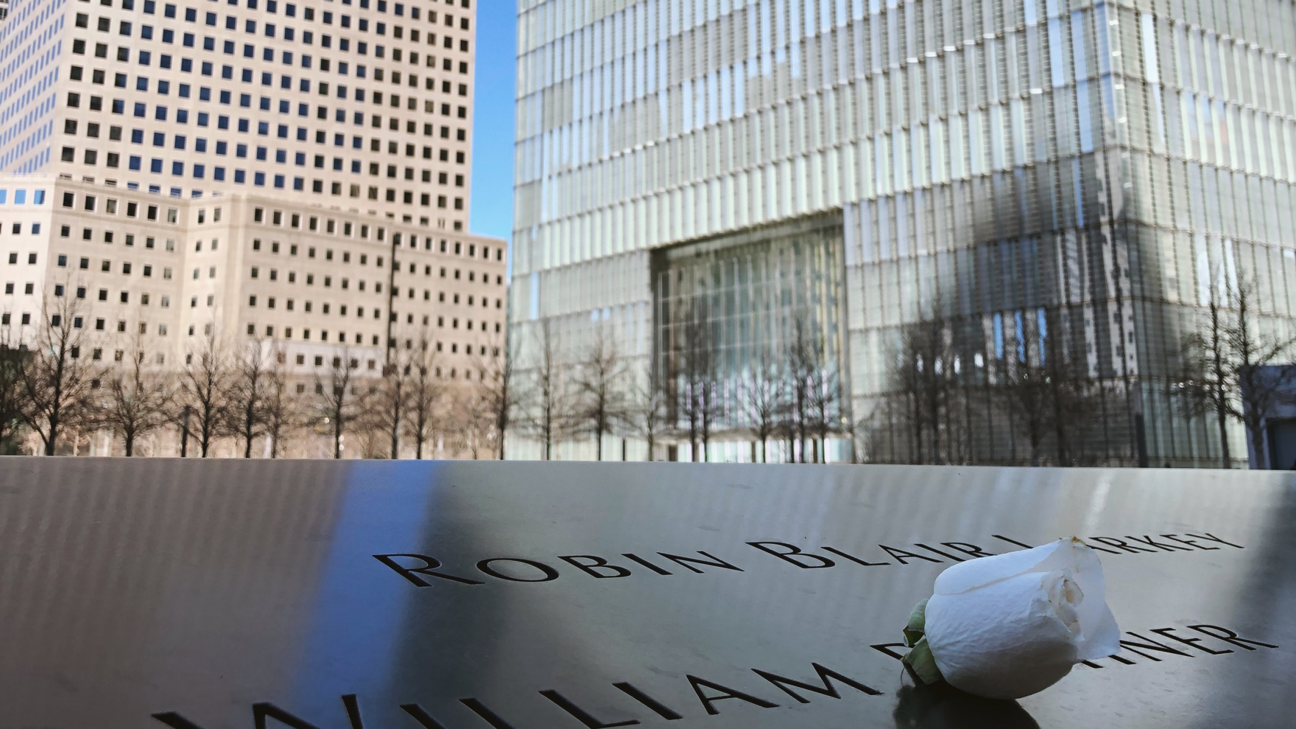 Обои архитектура, фасад, небоскреб, дневное время, городской район в разрешении 2560x1440