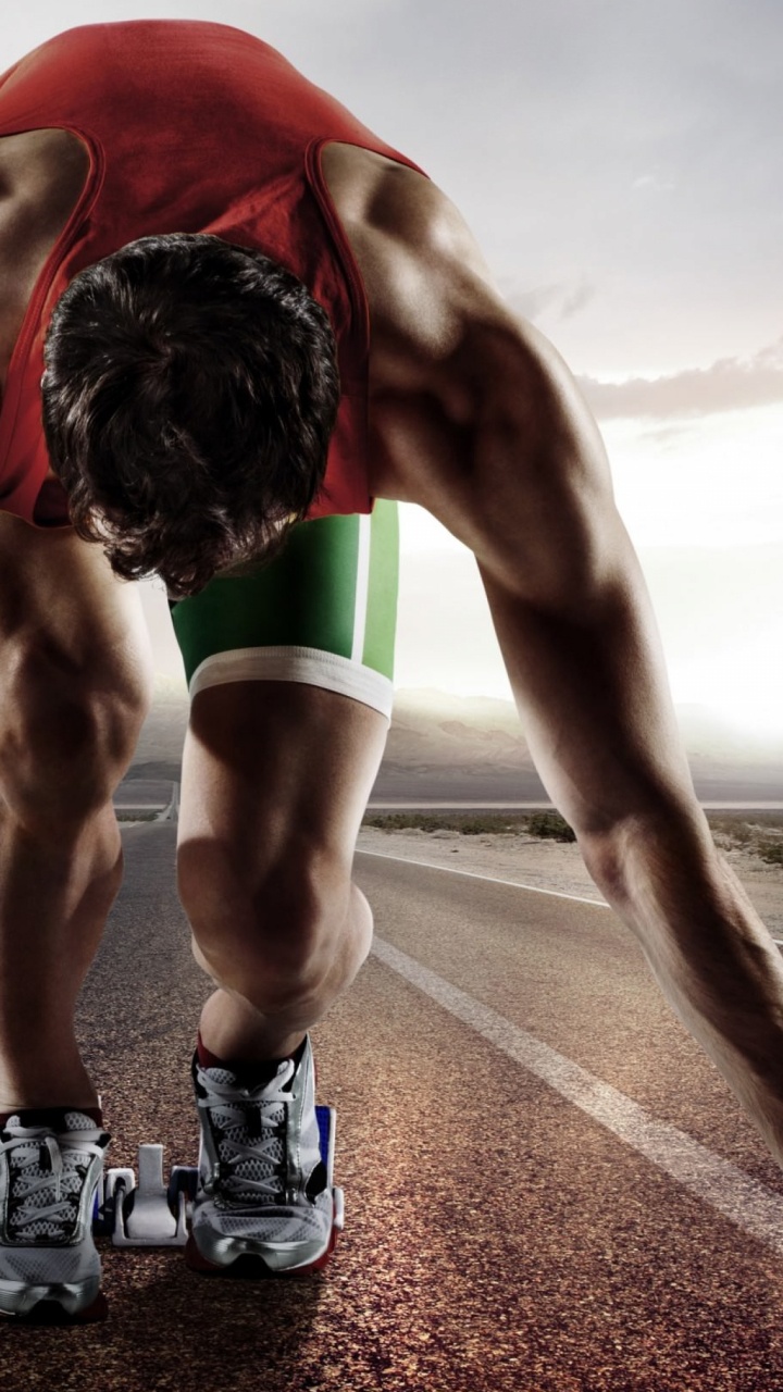 Обои спортсмен, мышца, отдых, спортивное общество, занятие спортом в разрешении 720x1280