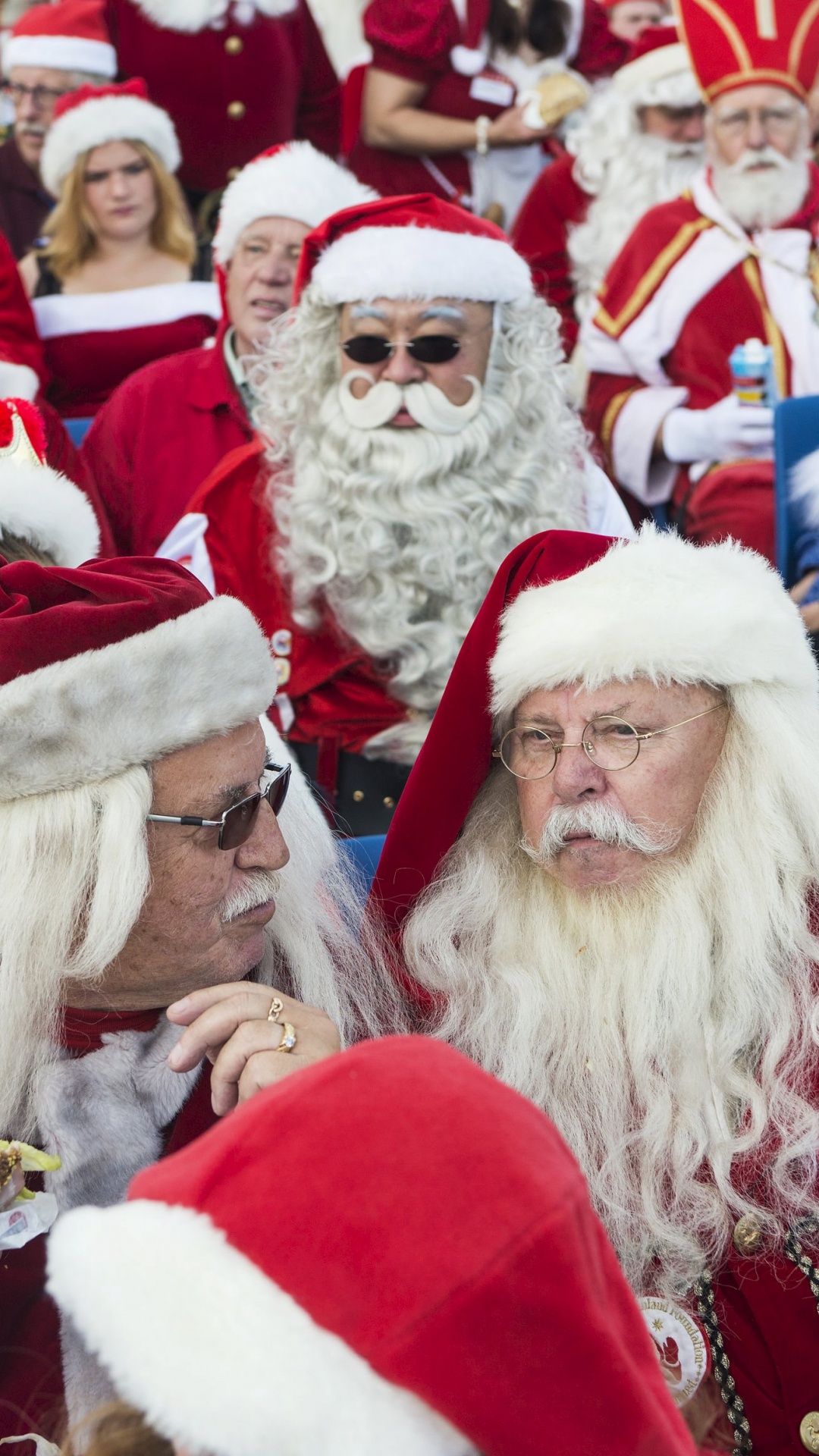 Обои Копенгаген, Санта-Клаус, Рождественский день, Рождество, событие в разрешении 1080x1920