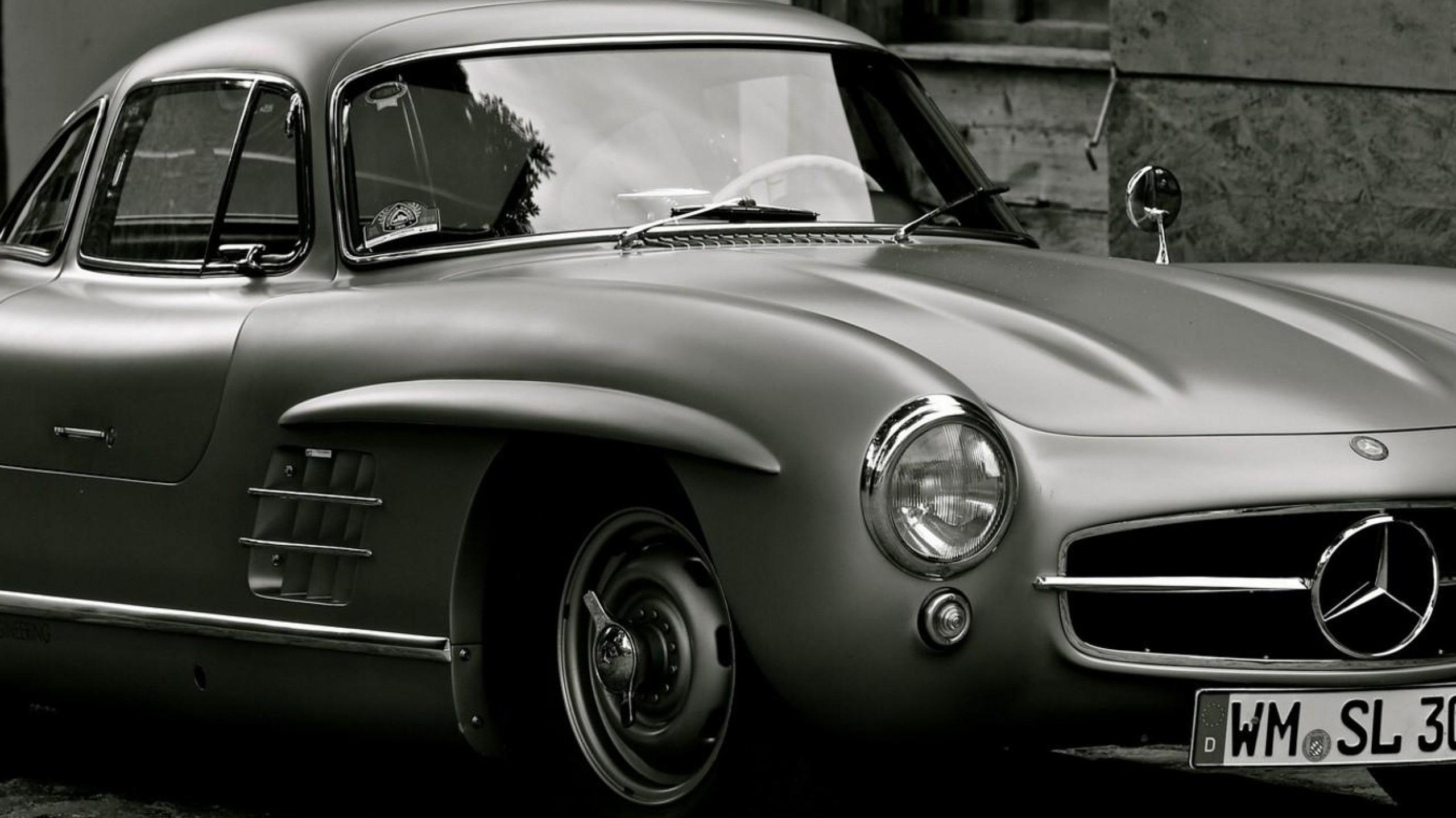 Обои авто, спорткар, классический автомобиль, Mercedes-Benz W186, Мерседес-Benz 300sl в разрешении 2560x1440