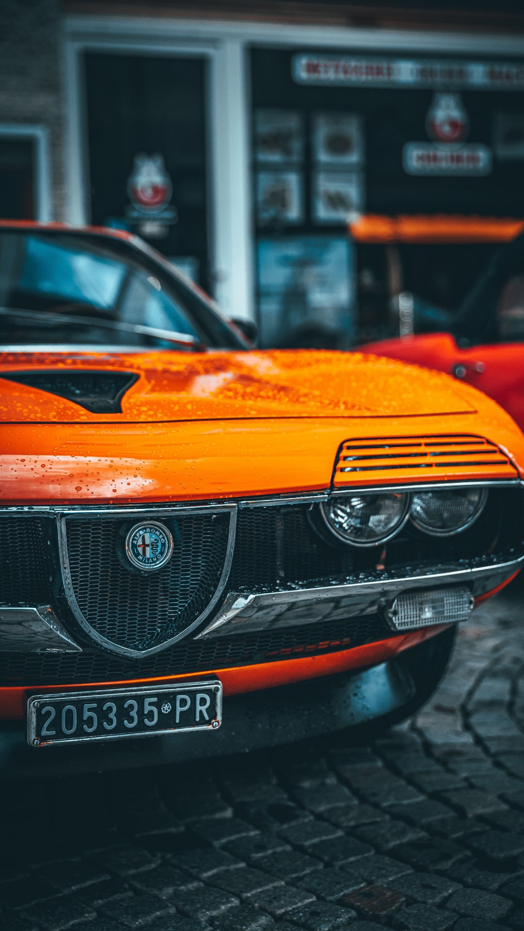 Обои Альфа-Ромео Монреаль, Альфа Ромео, Ралли регулярность, кузов купе, классический автомобиль в разрешении 1080x1920