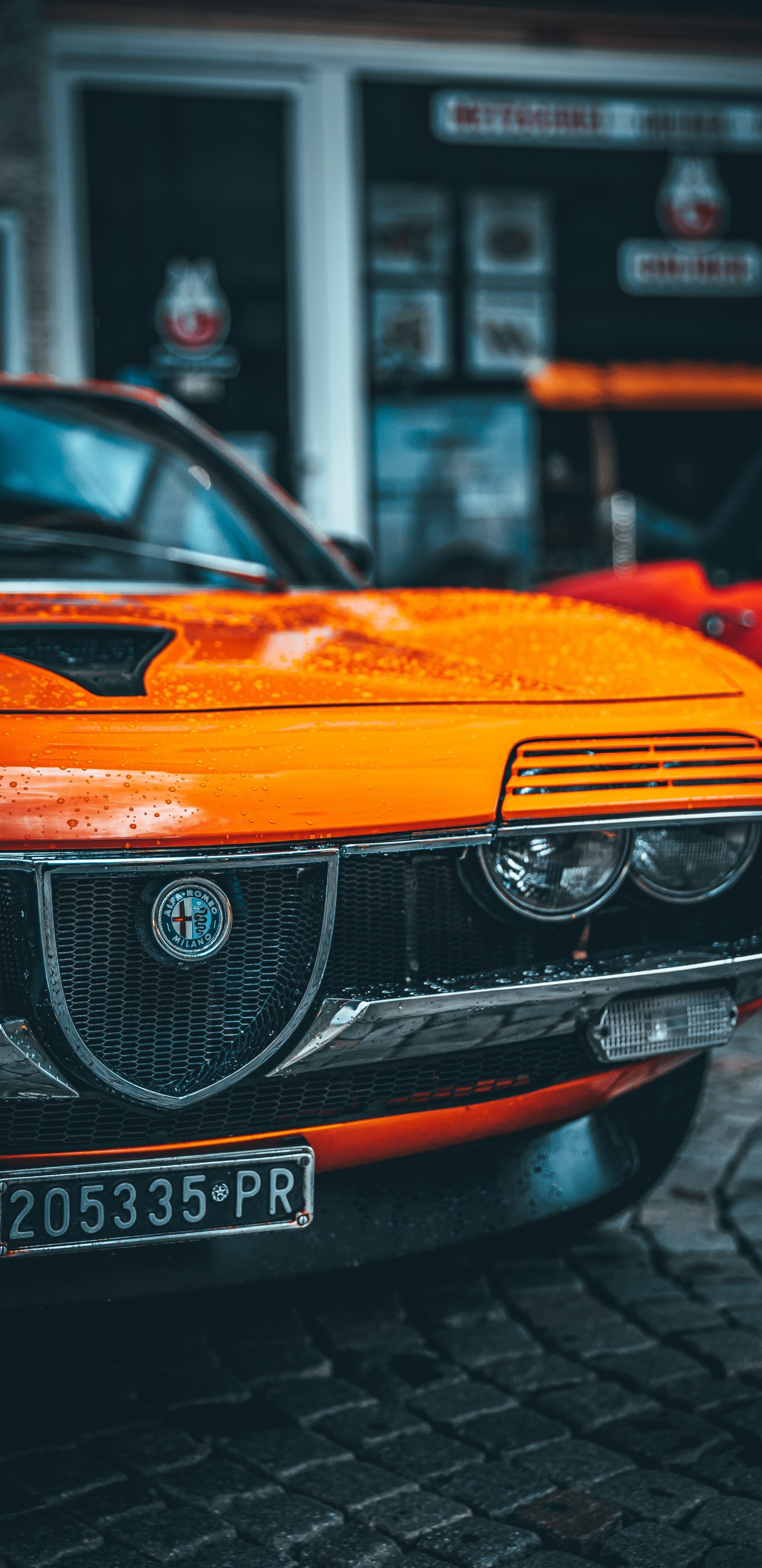 Обои Альфа-Ромео Монреаль, Альфа Ромео, Ралли регулярность, кузов купе, классический автомобиль в разрешении 1440x2960