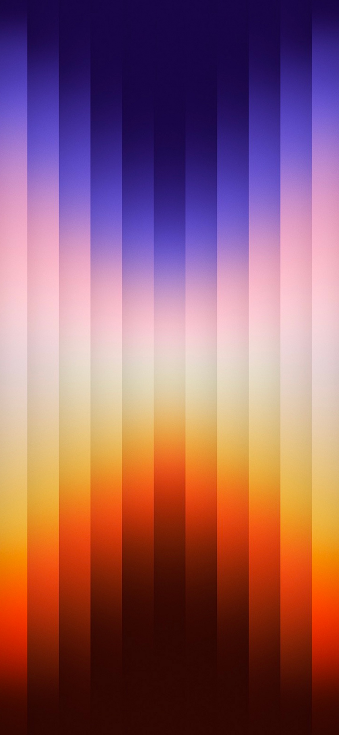 Обои яблоко, ios, iOS 14, смартфон, пурпур в разрешении 1125x2436