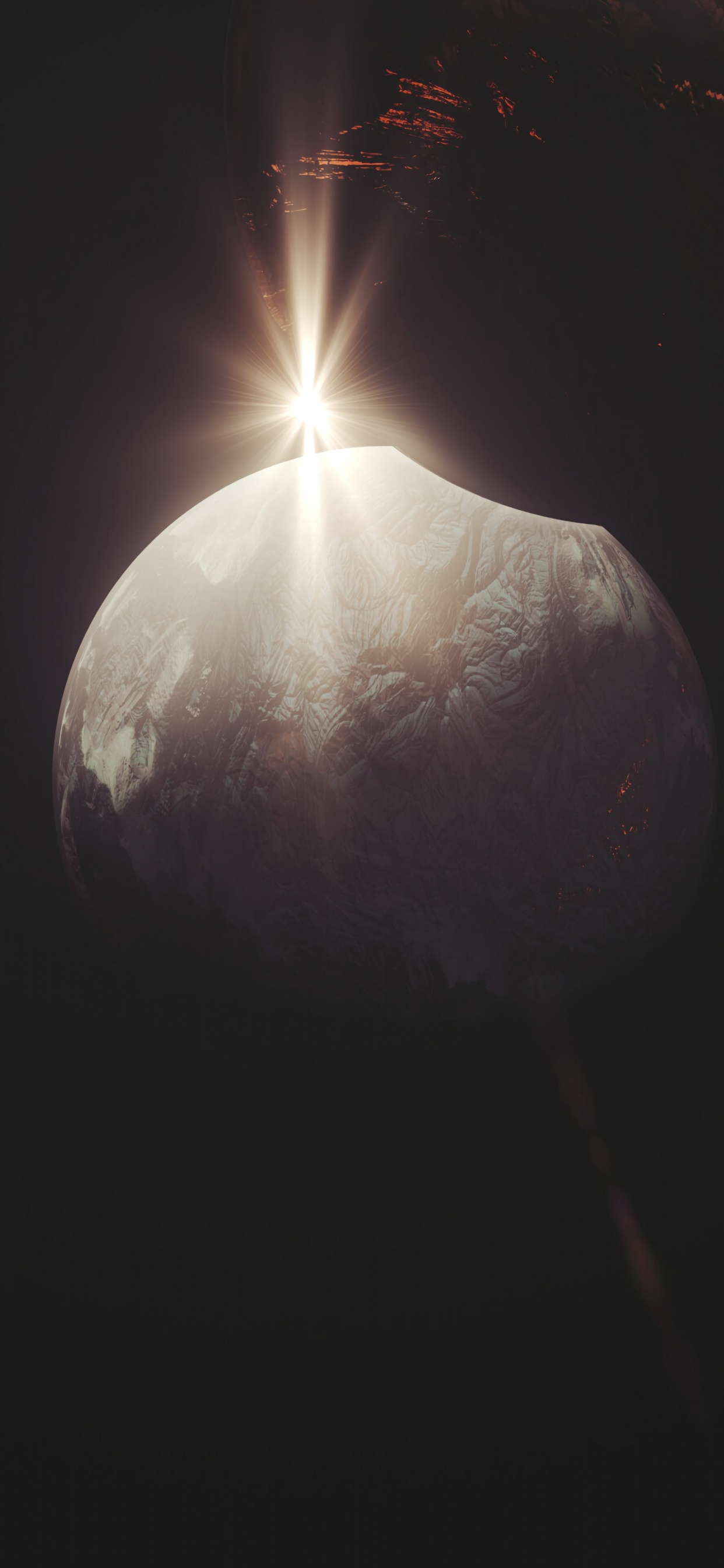 Обои атмосфера земли, земля, атмосфера, космос, свет в разрешении 1242x2688