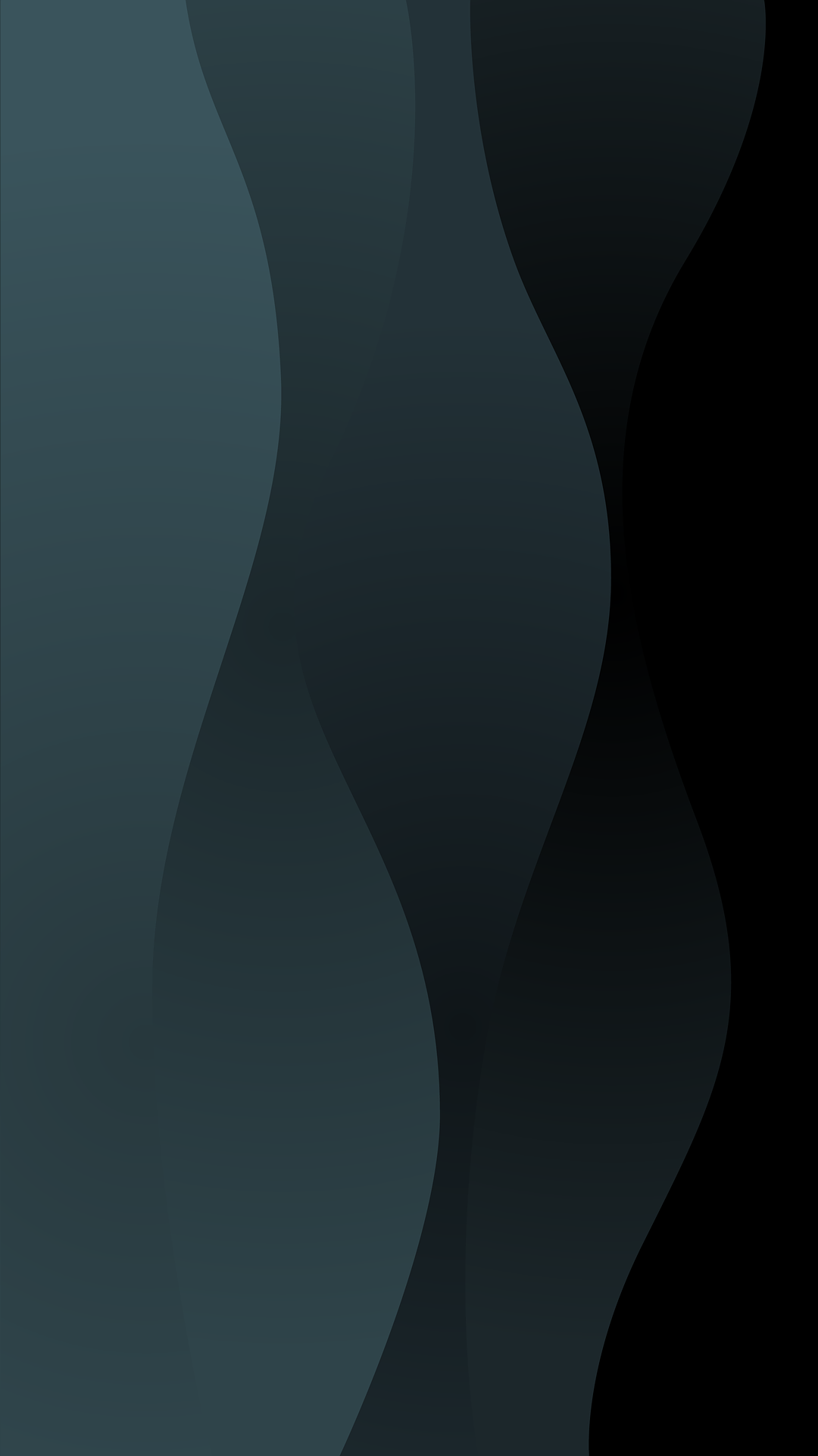 Обои волна, черный, цветовой градиент, графика, серый цвет в разрешении 1080x1920