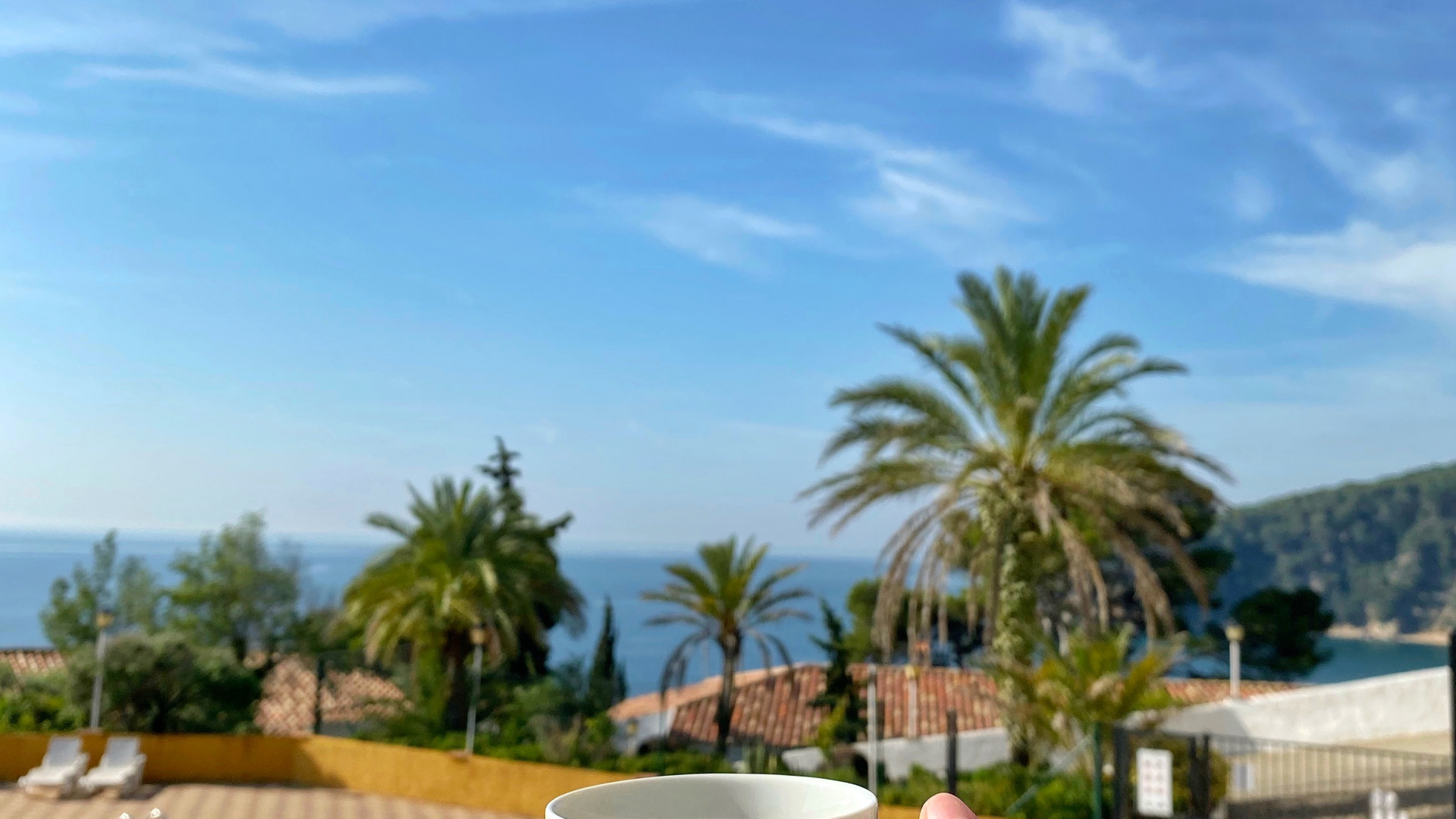 Обои плавательный бассейн, пальмовые рощи, недвижимость, лазурный, Аква в разрешении 1920x1080