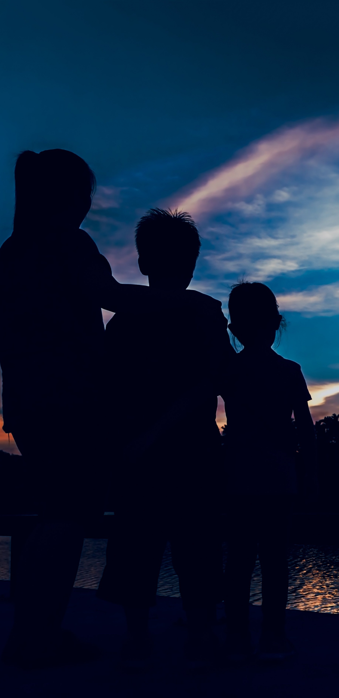 Обои Июля 2018 лунное затмение, суперлуние, Января 2018 года лунное затмение, затмение, луна в разрешении 1440x2960